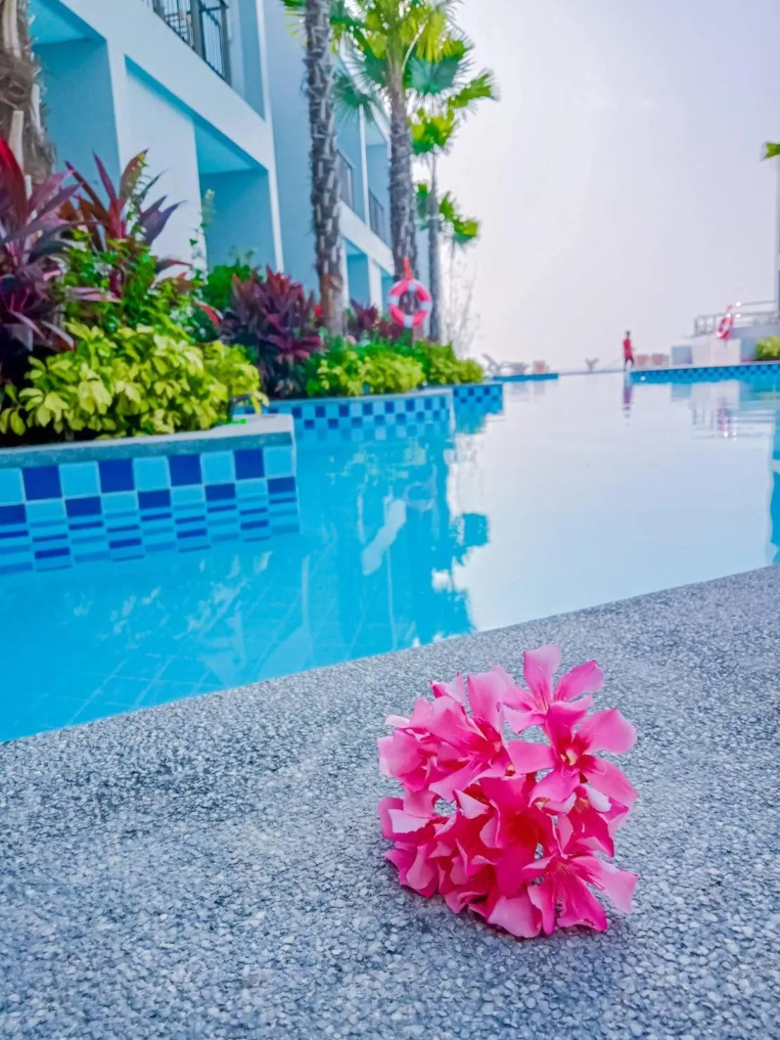 Pool view in HATCHAO HERITAGE BEACH FRONT RESORT