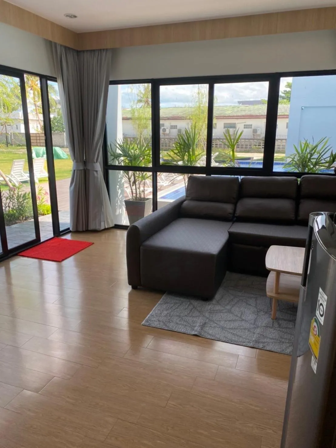 Living room in HATCHAO HERITAGE BEACH FRONT RESORT