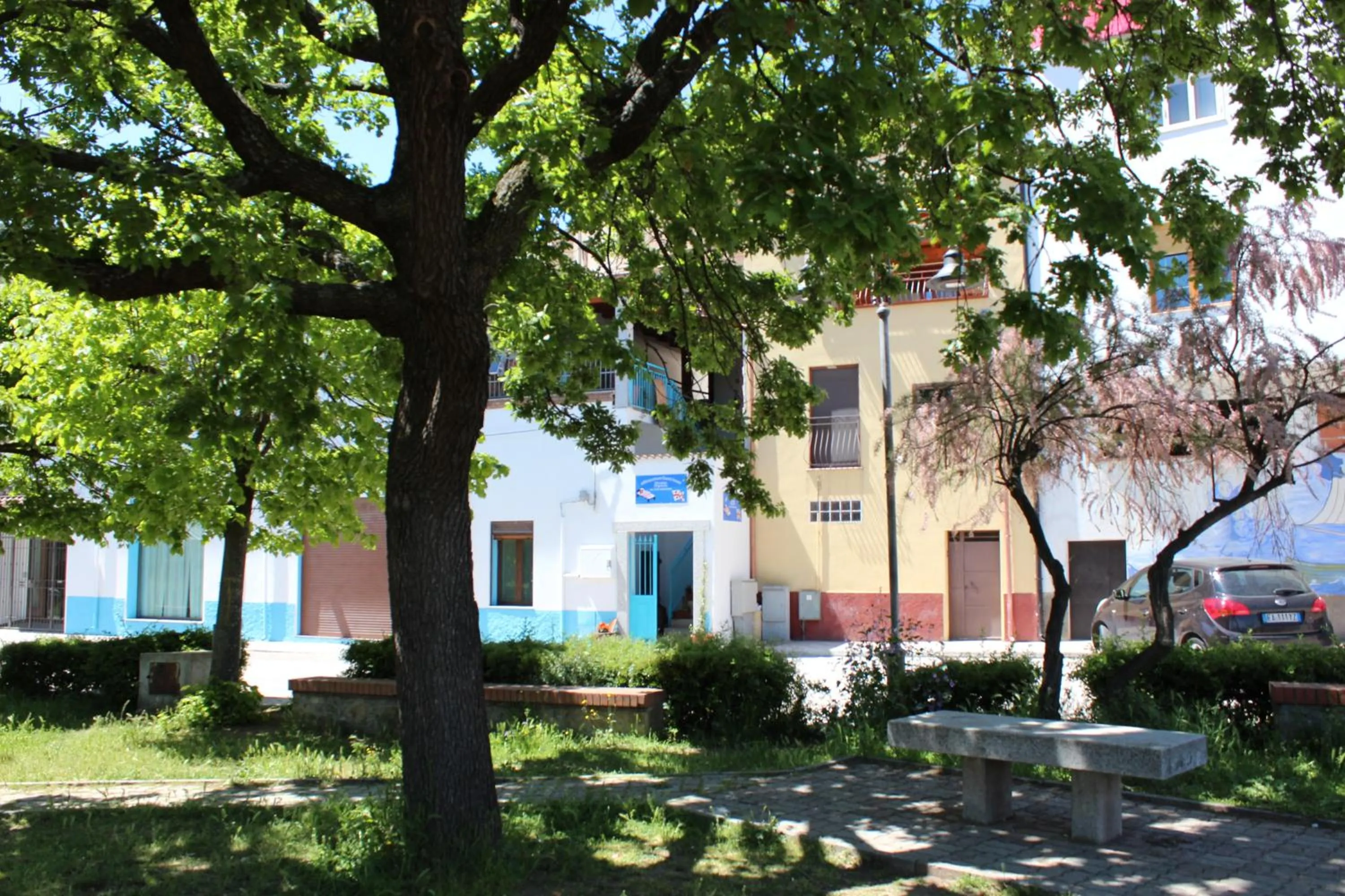 Property building in bed and breakfast Murales Orgosolo