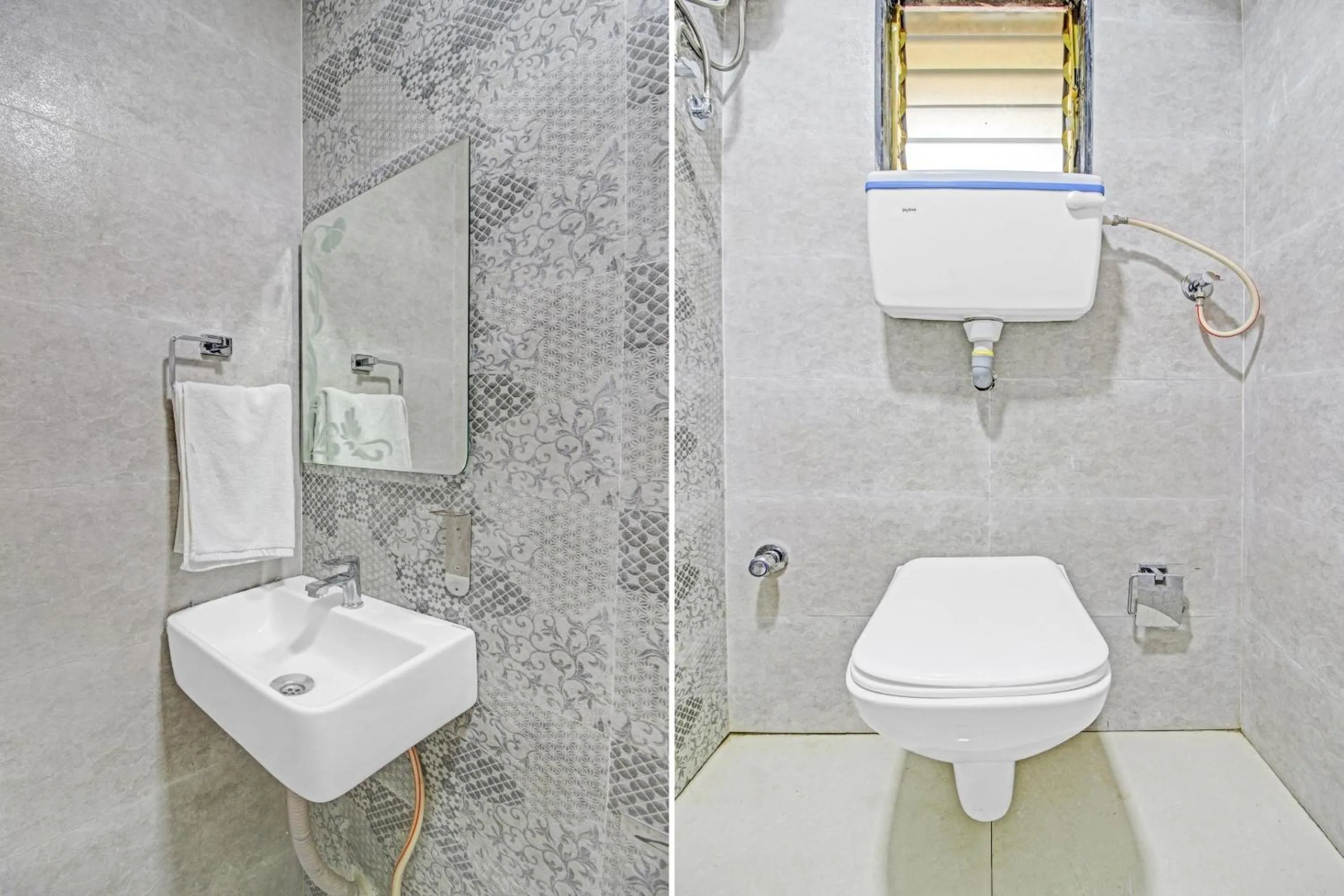 Bathroom in Hotel O Raj Mahal