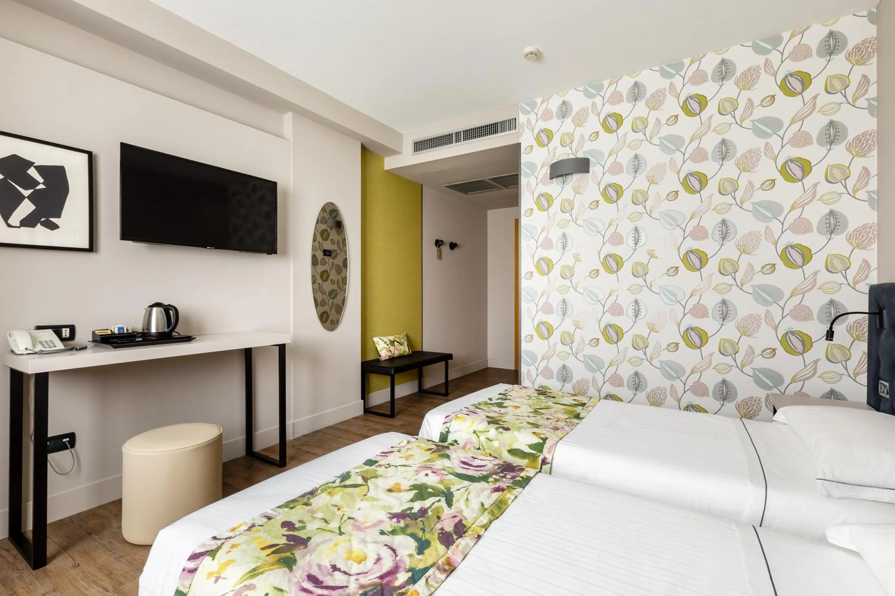 Bed in Anusca Palace Hotel