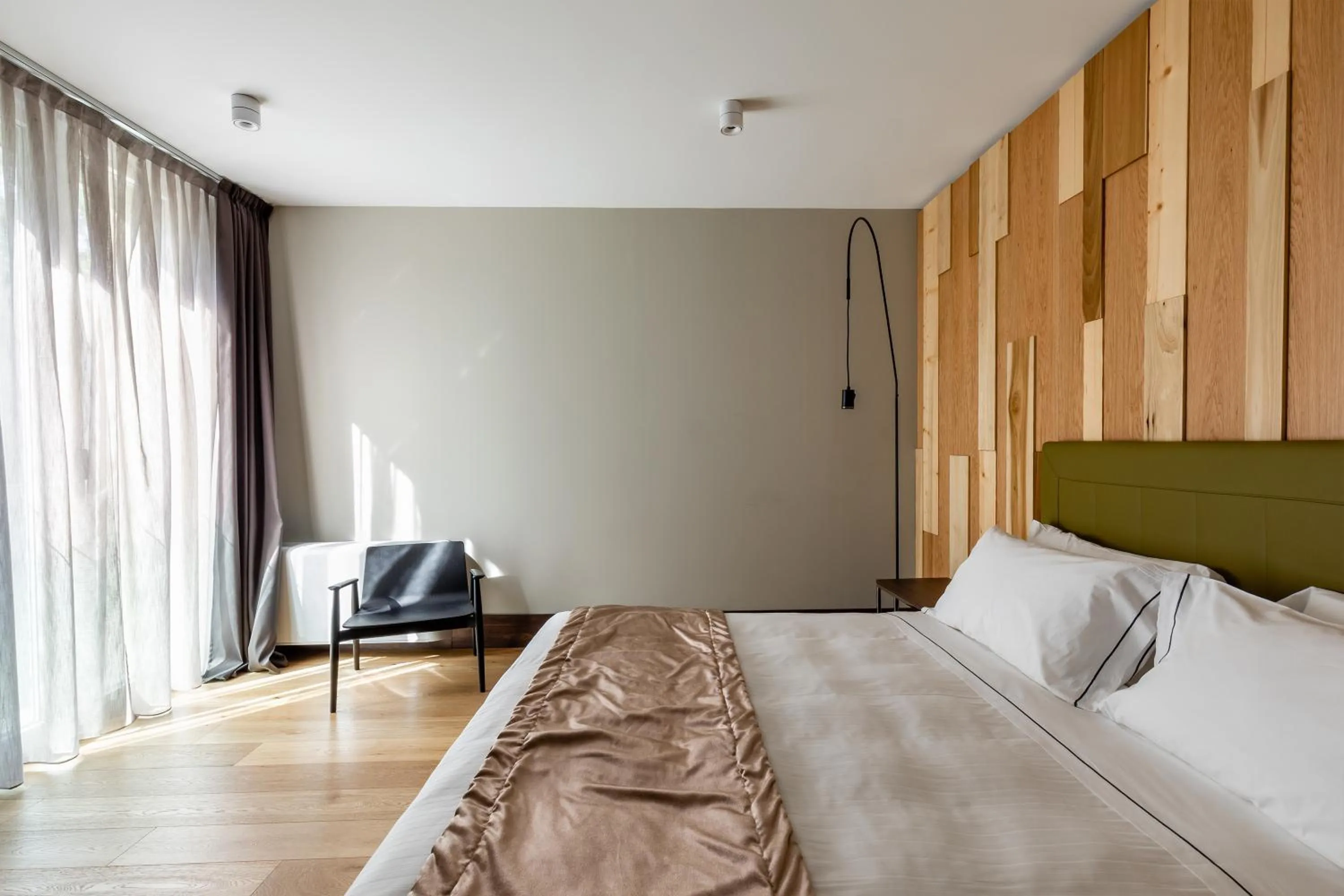 Bed in Anusca Palace Hotel