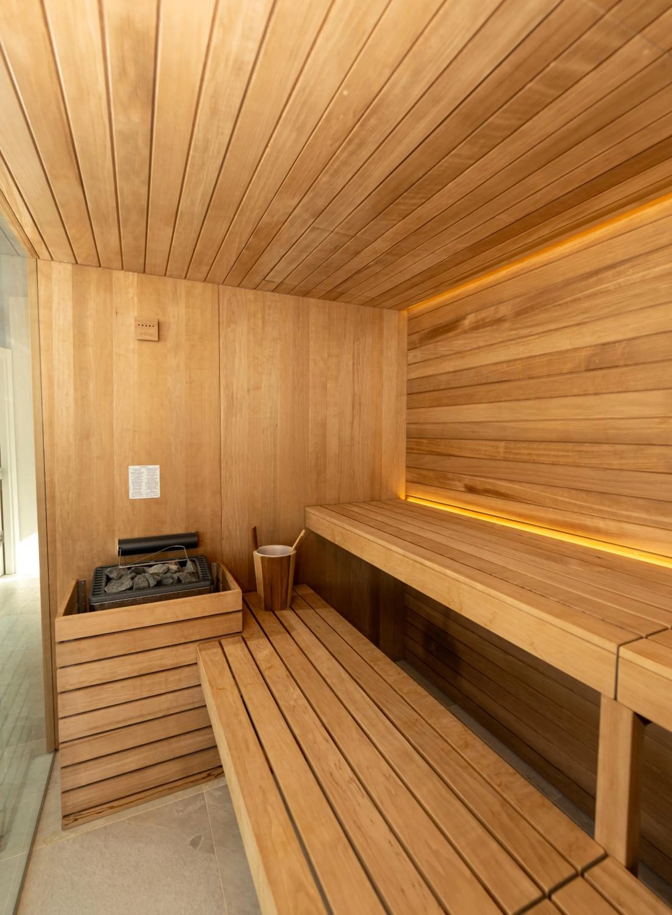 Sauna in Victoria Frontemare Beach & Spa Hotel Jesolo