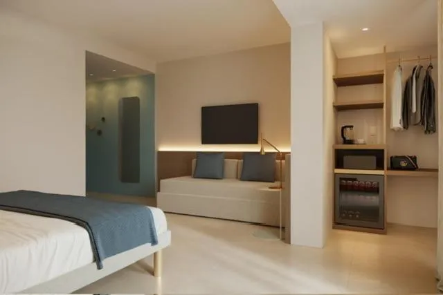 Bedroom, Bed in Victoria Frontemare Beach & Spa Hotel Jesolo