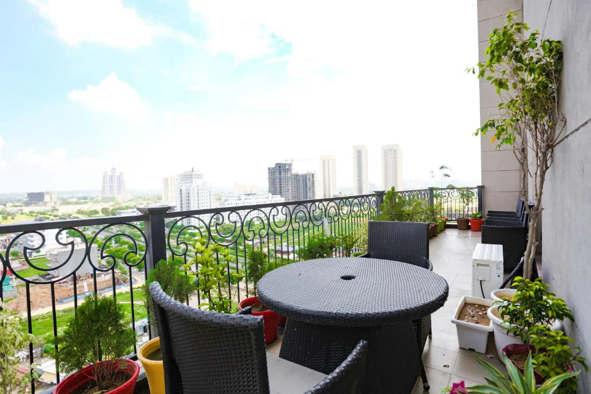 Balcony/Terrace in FabHotel Sapphire 83, Manesar, Gurgaon