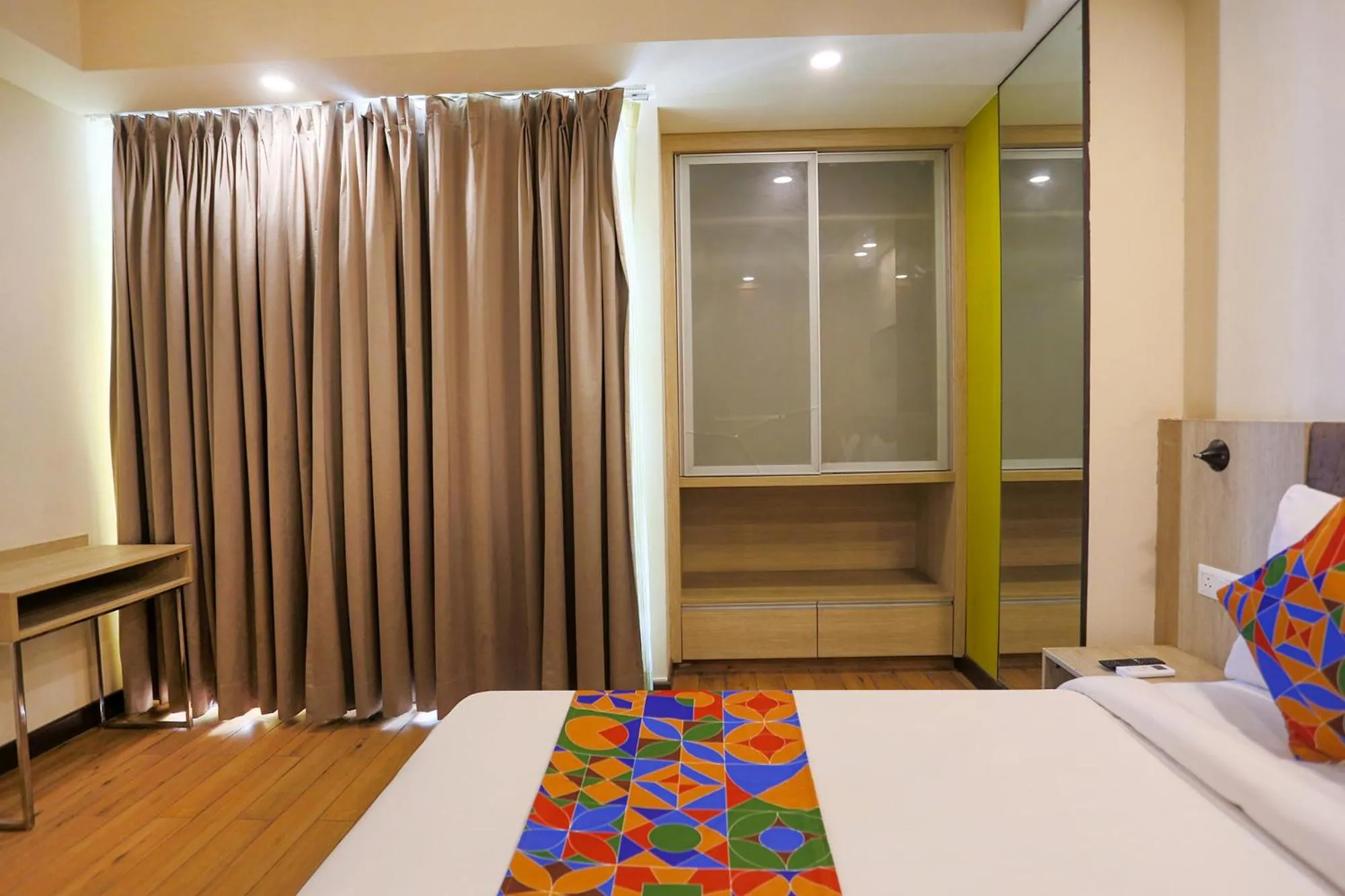 Bed in FabHotel Sapphire 83, Manesar, Gurgaon