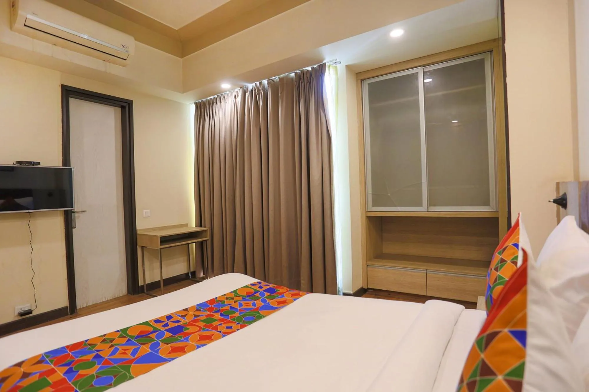 Bed in FabHotel Sapphire 83, Manesar, Gurgaon