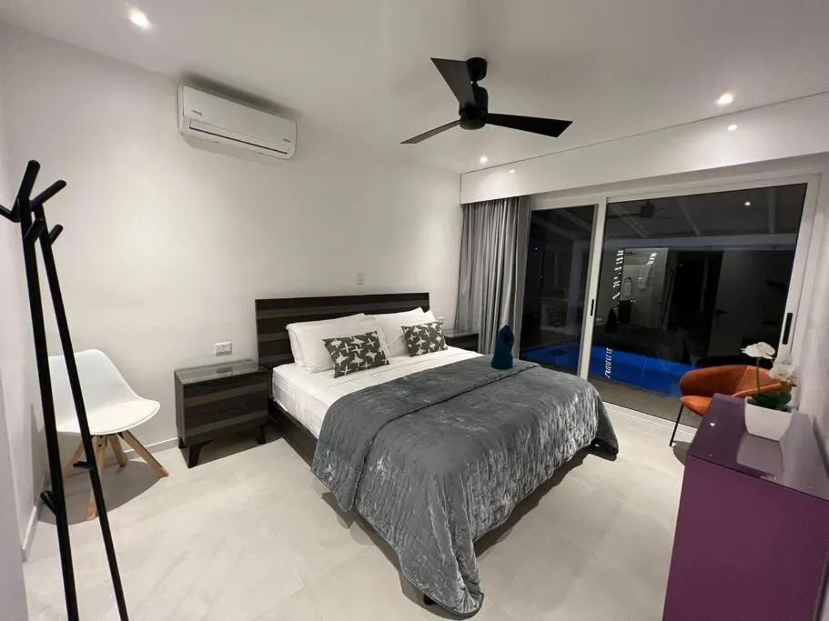 Bedroom, Bed in The Backyard Beach House