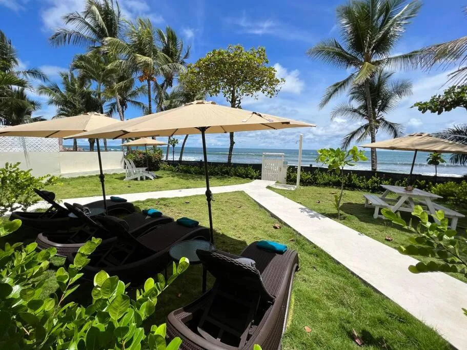 Patio in The Backyard Beach House