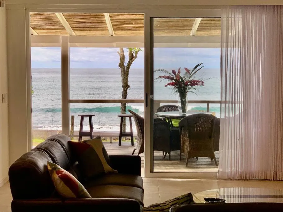 Living room in The Backyard Beach House