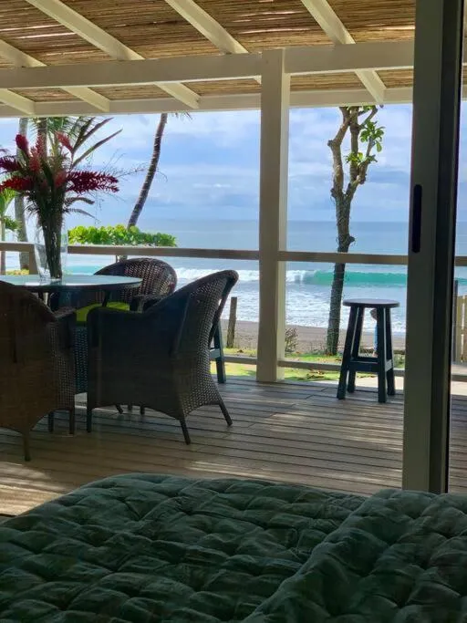 Balcony/Terrace in The Backyard Beach House