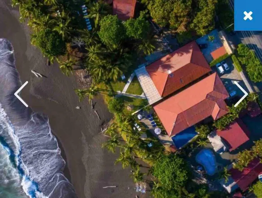 Bird's eye view in The Backyard Beach House