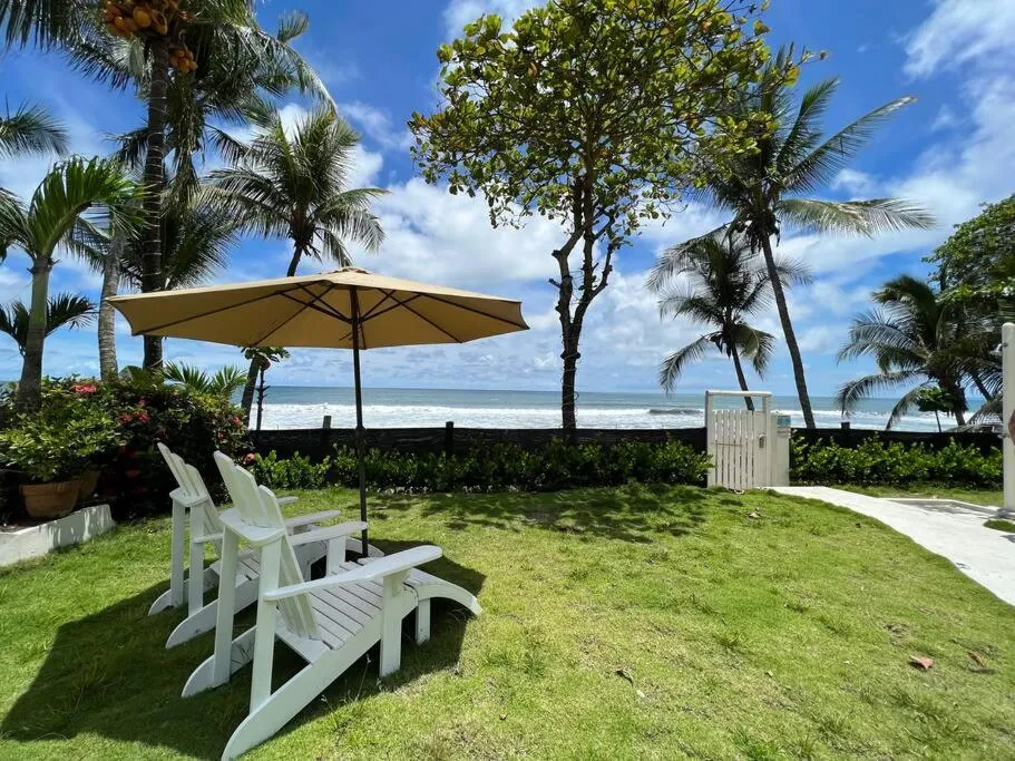 Patio in The Backyard Beach House
