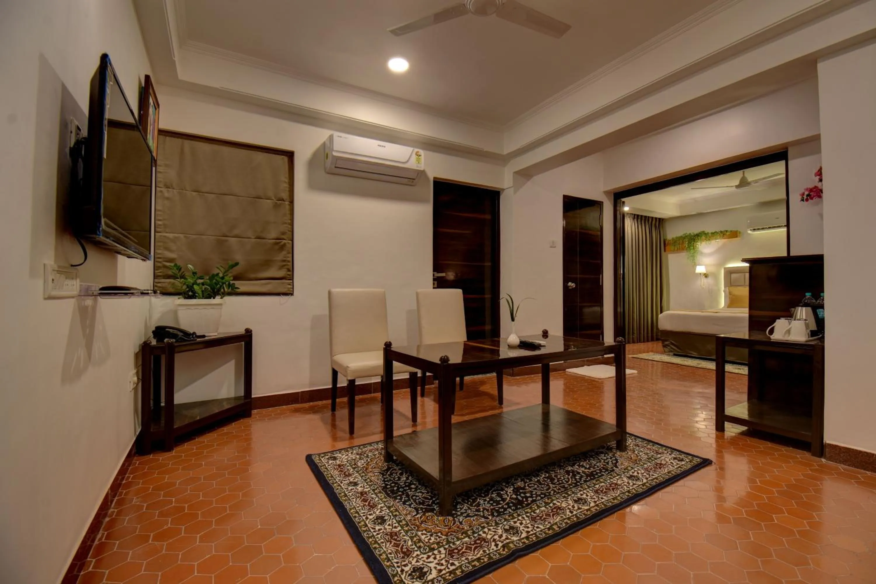 Living room in Elite Hotel