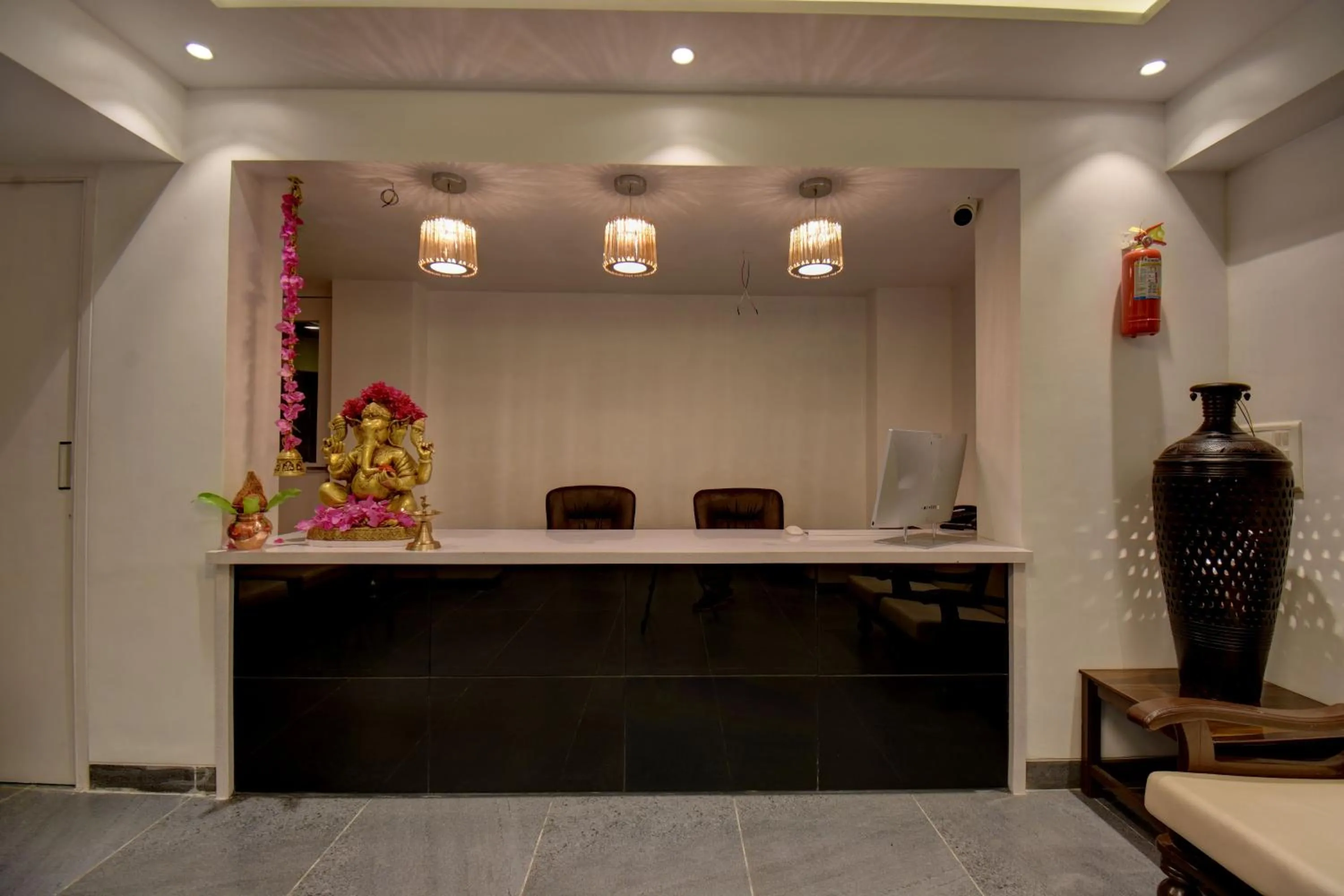 Lobby or reception in Elite Hotel