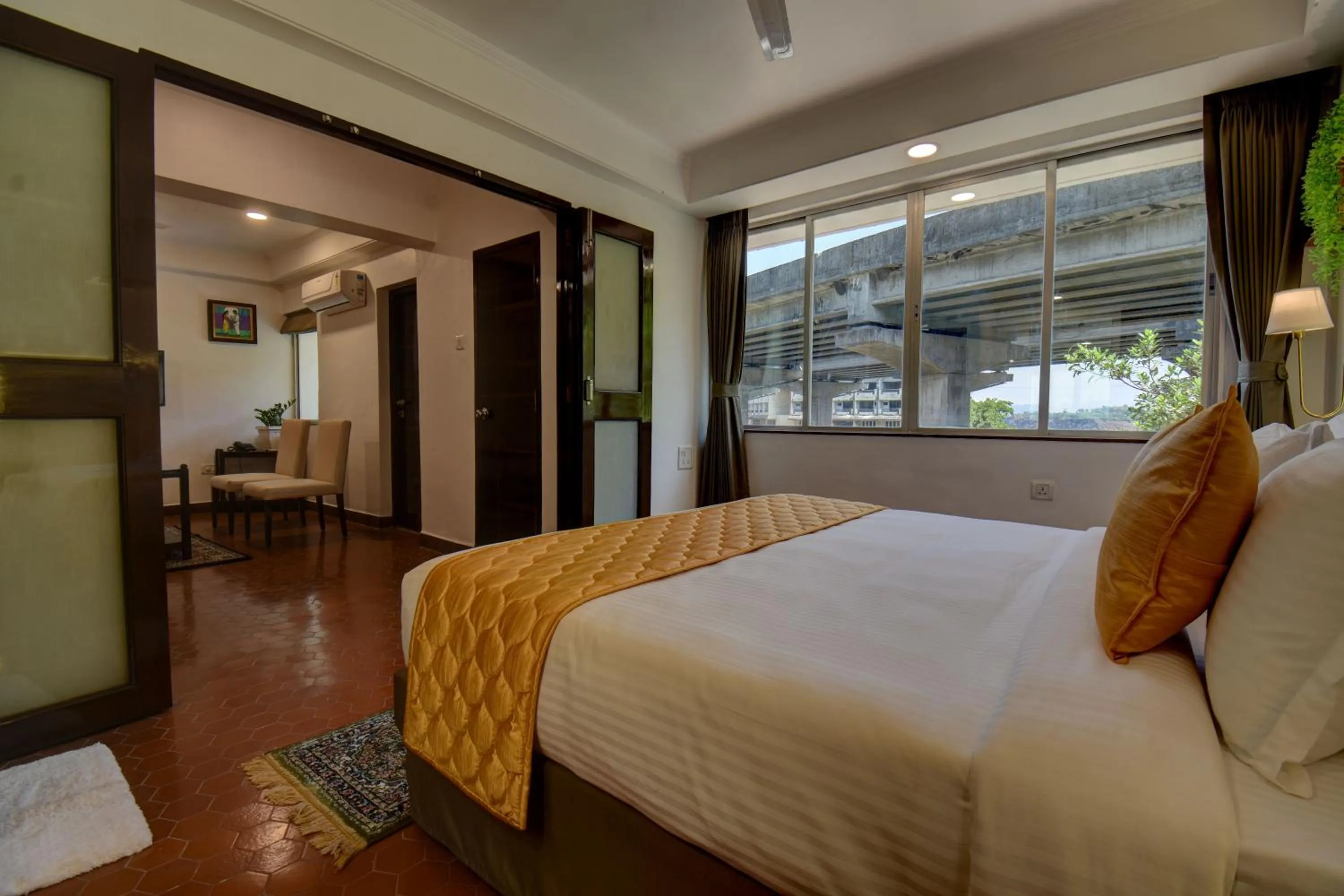 Photo of the whole room, Bed in Elite Hotel