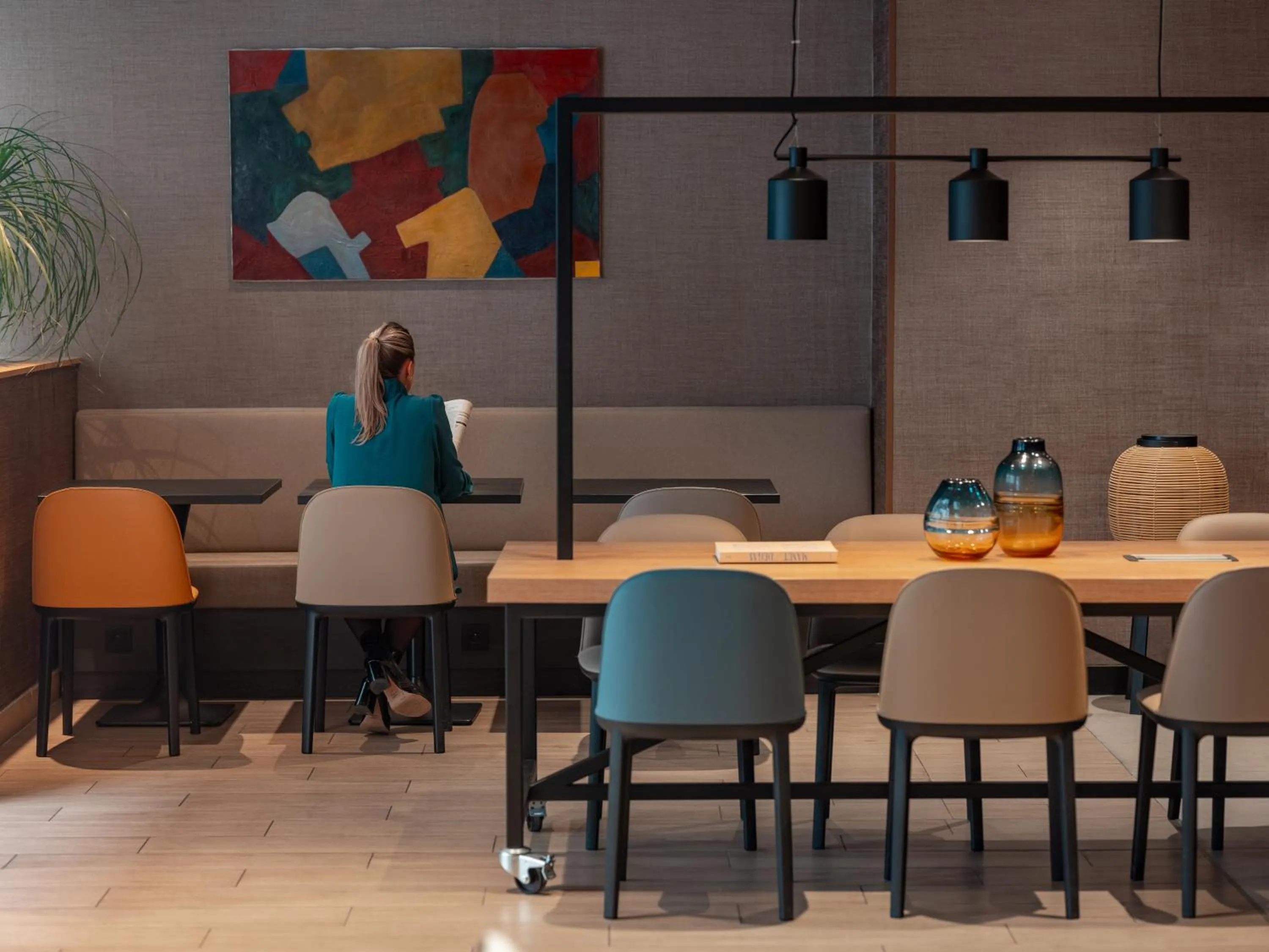 Lobby or reception in Ibis Paris Gare Montparnasse Catalogne