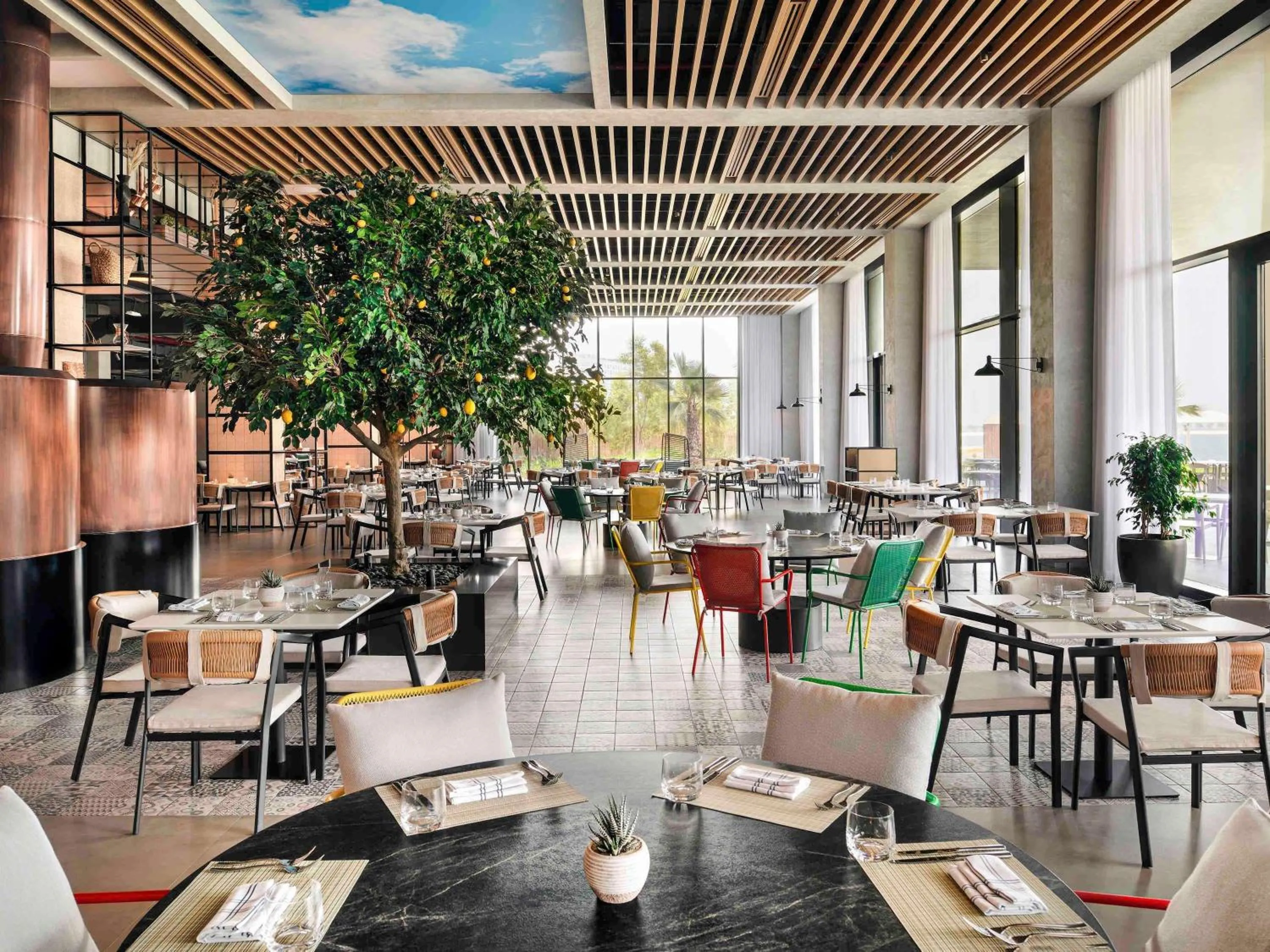 Breakfast in Mövenpick Resort Al Marjan Island