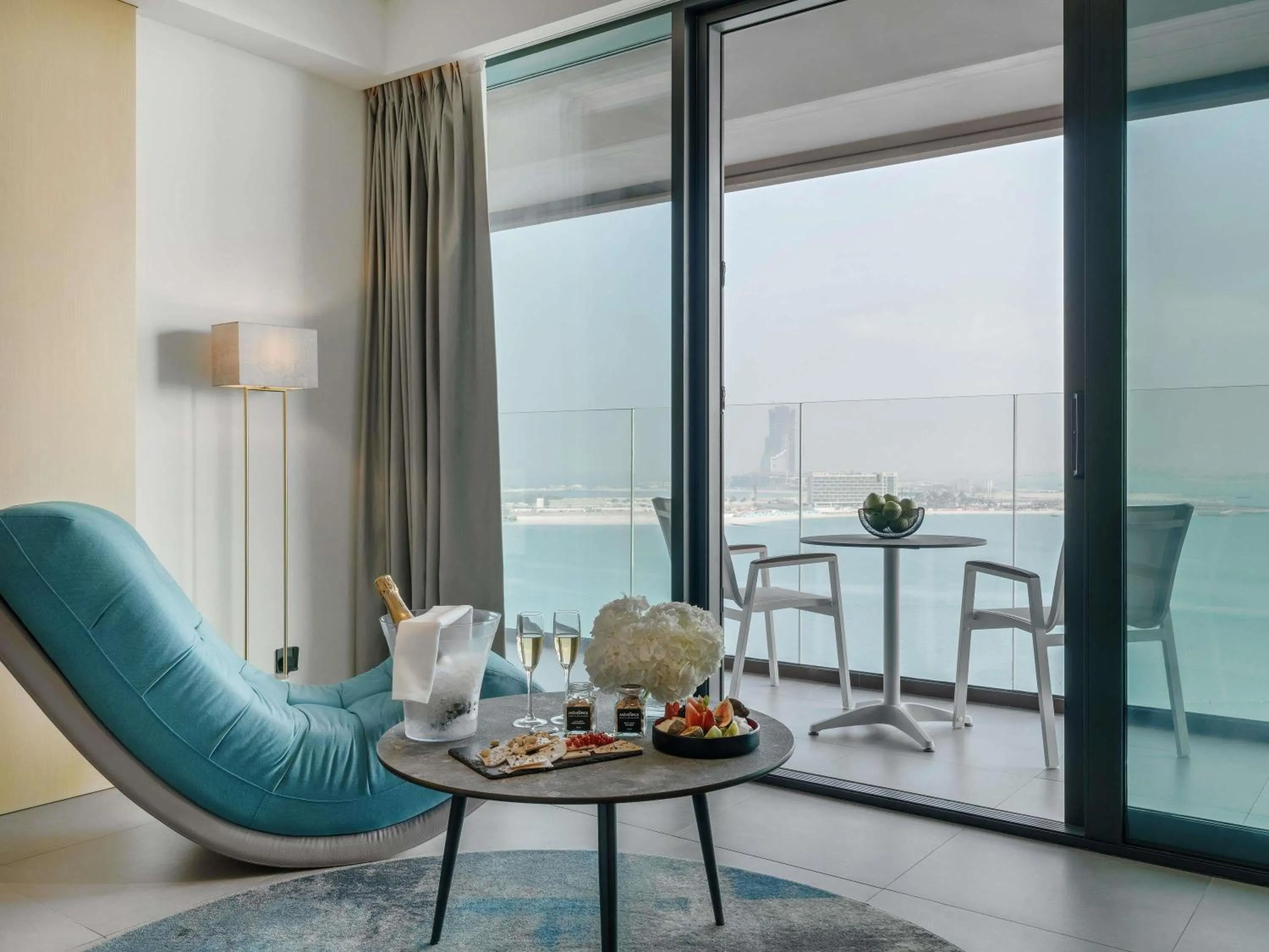 Bedroom in Mövenpick Resort Al Marjan Island