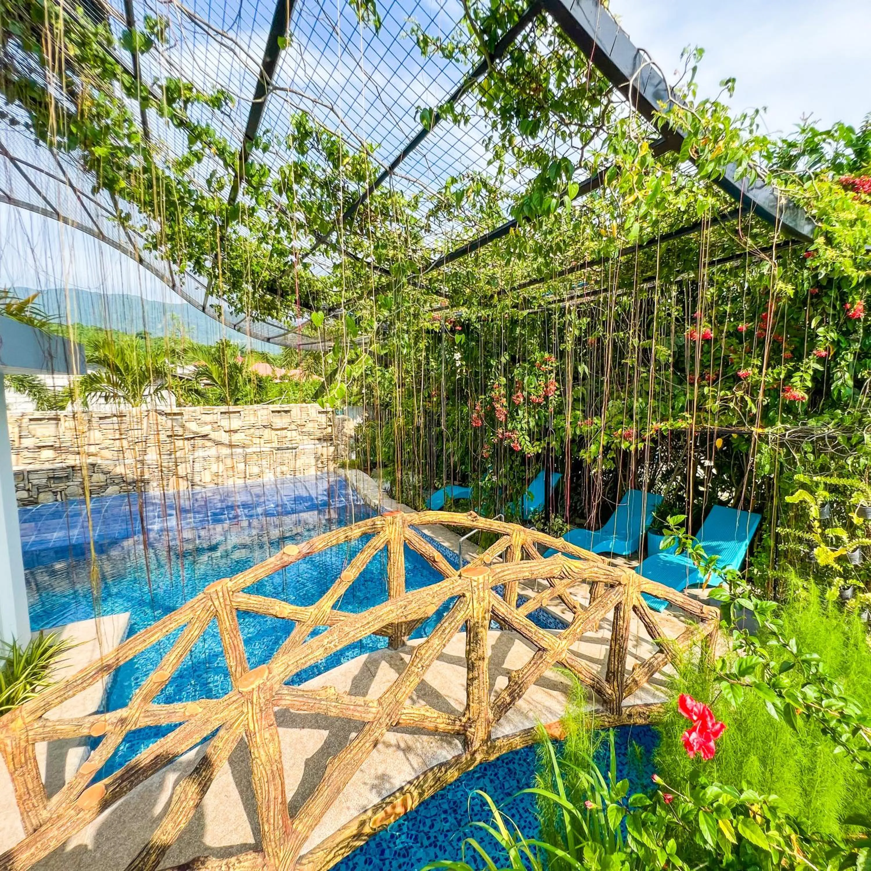 Garden in Casa Cecilia Hotel