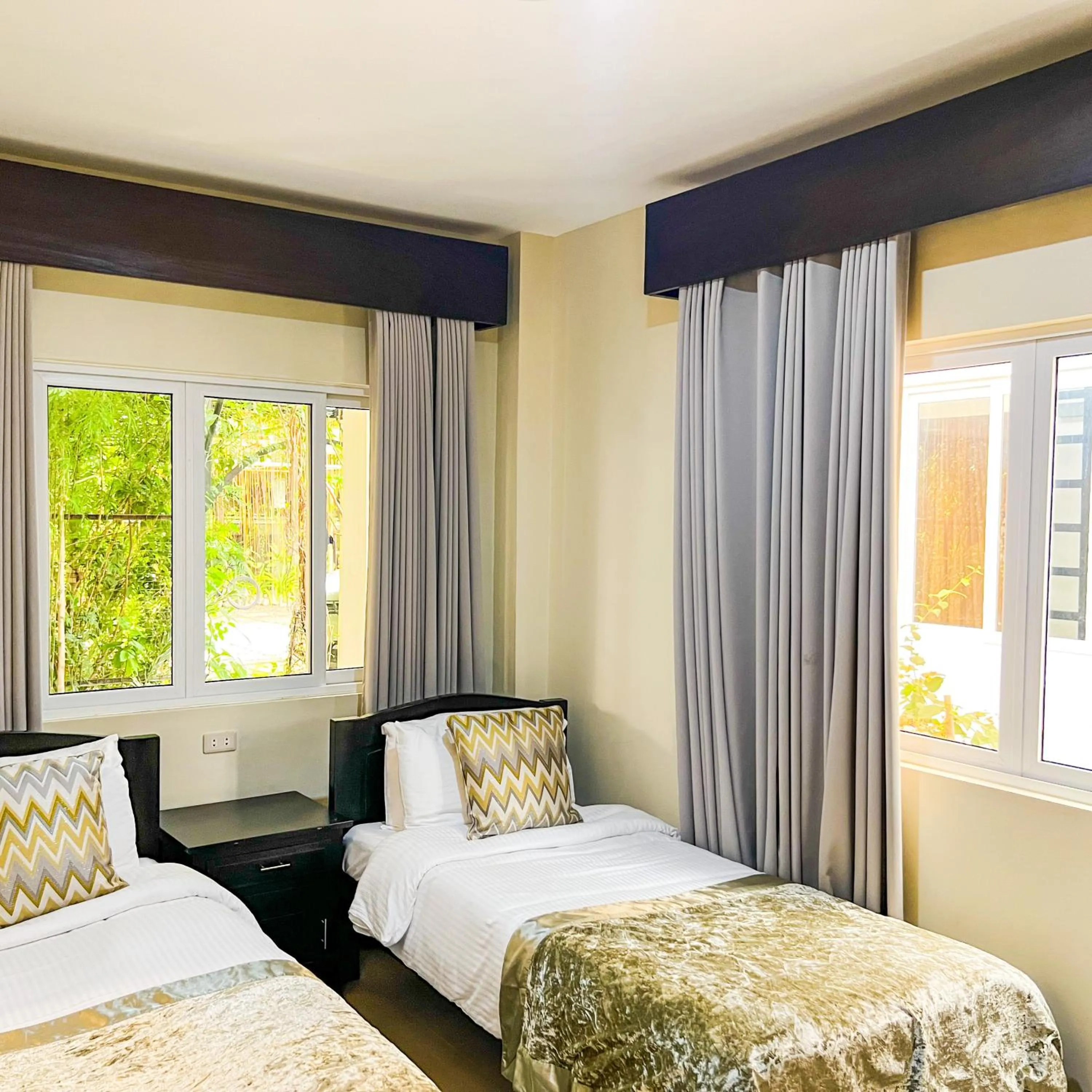 Bed in Casa Cecilia Hotel