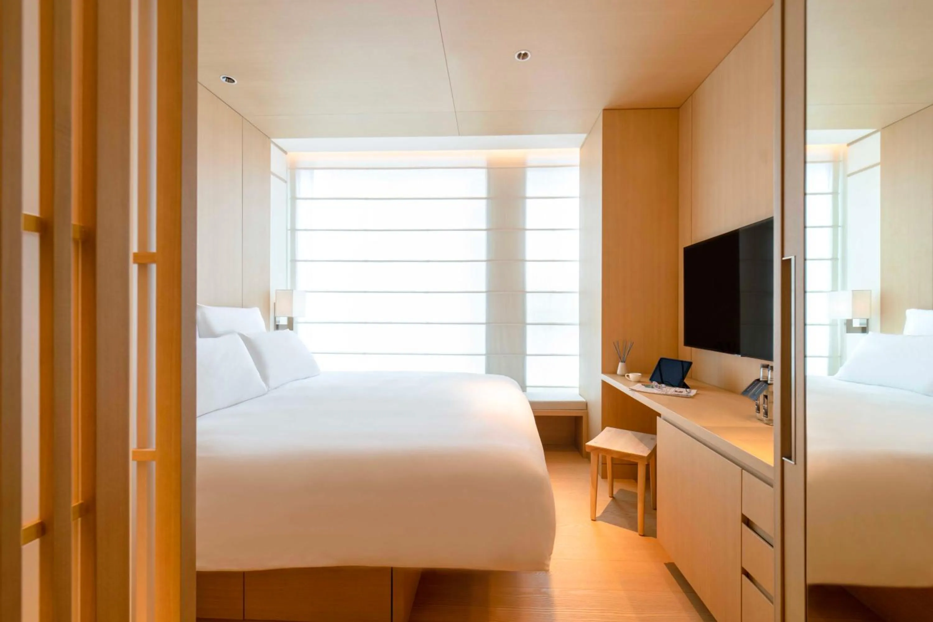 Bed in AKI Hotel Hong Kong - MGallery Collection