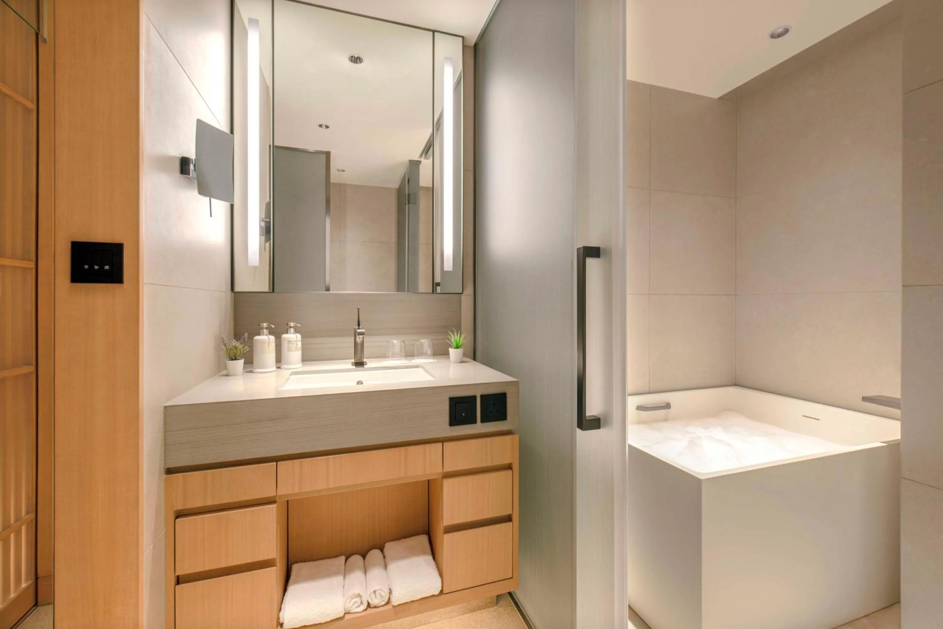 Bath in AKI Hotel Hong Kong - MGallery Collection