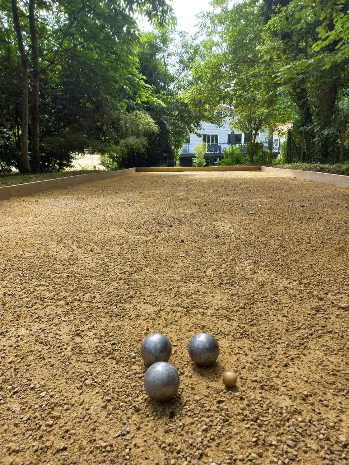 Garden view in Le Mill