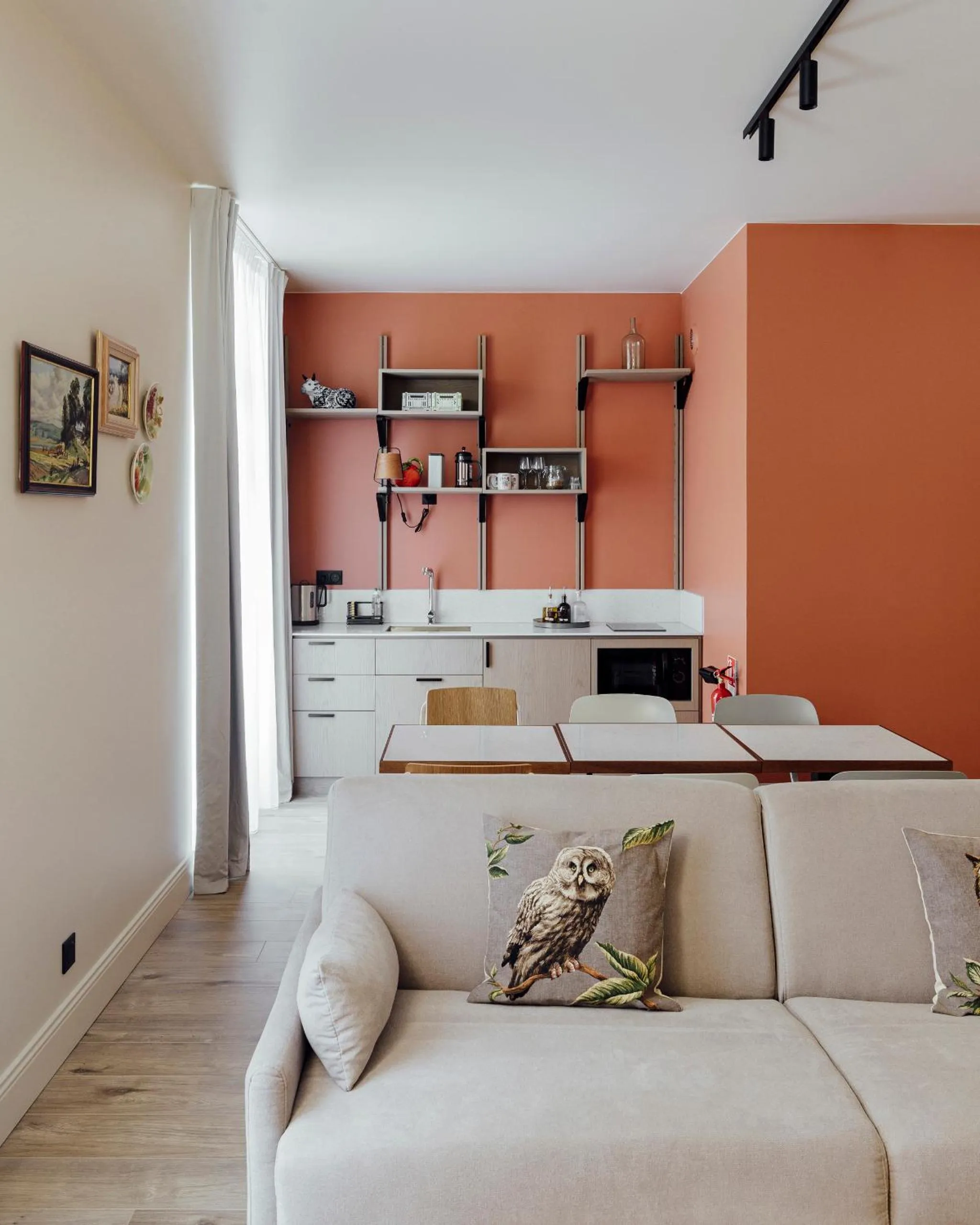 Kitchen or kitchenette in Hôtel Préfecture - Entrée autonome, réception en ligne - Encore Mieux