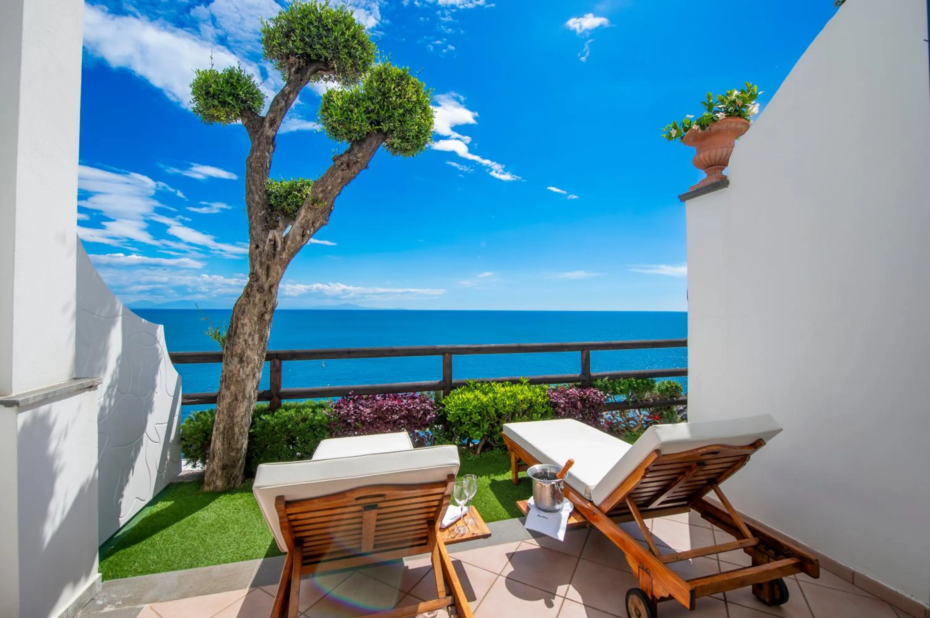 Balcony/Terrace in Hotel Onda Verde