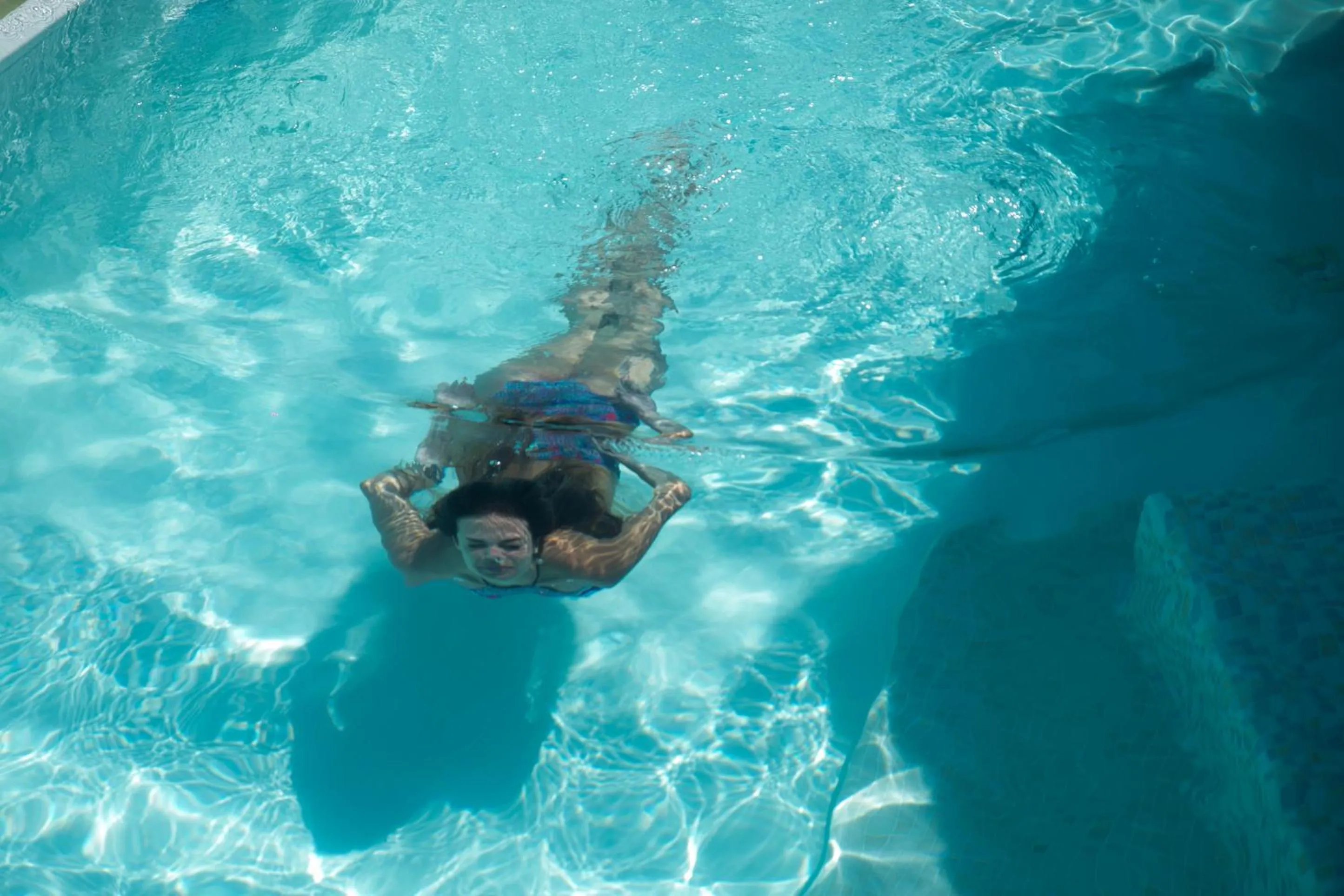 Swimming pool in Hotel Onda Verde