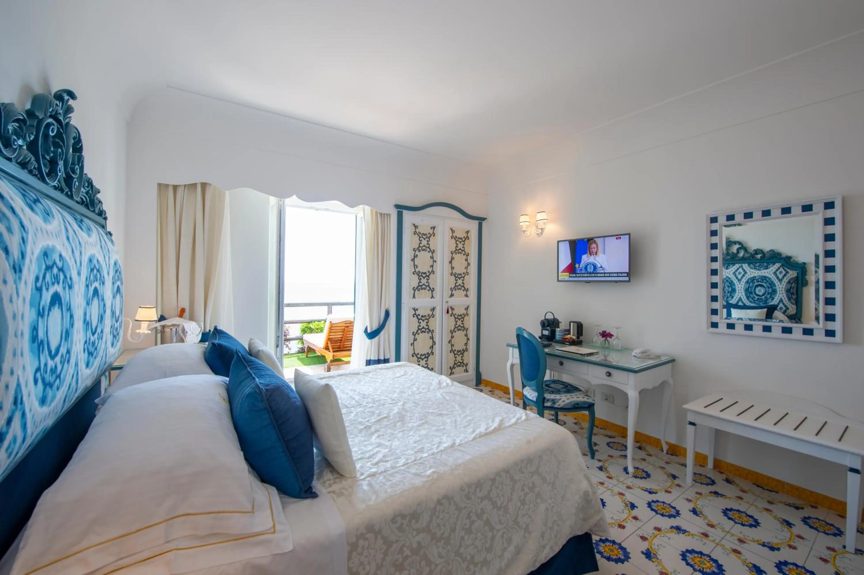 Bedroom, Bed in Hotel Onda Verde