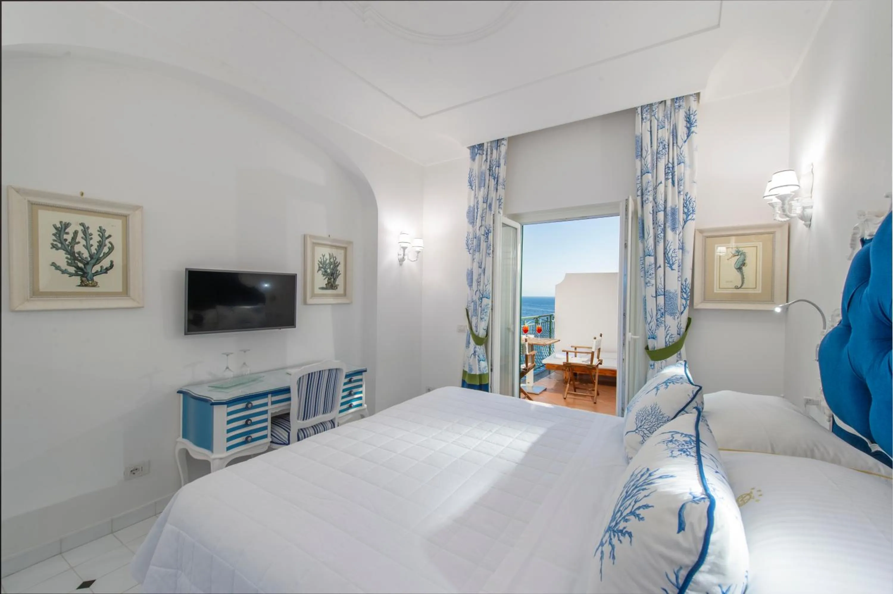 Bedroom, Bed in Hotel Onda Verde