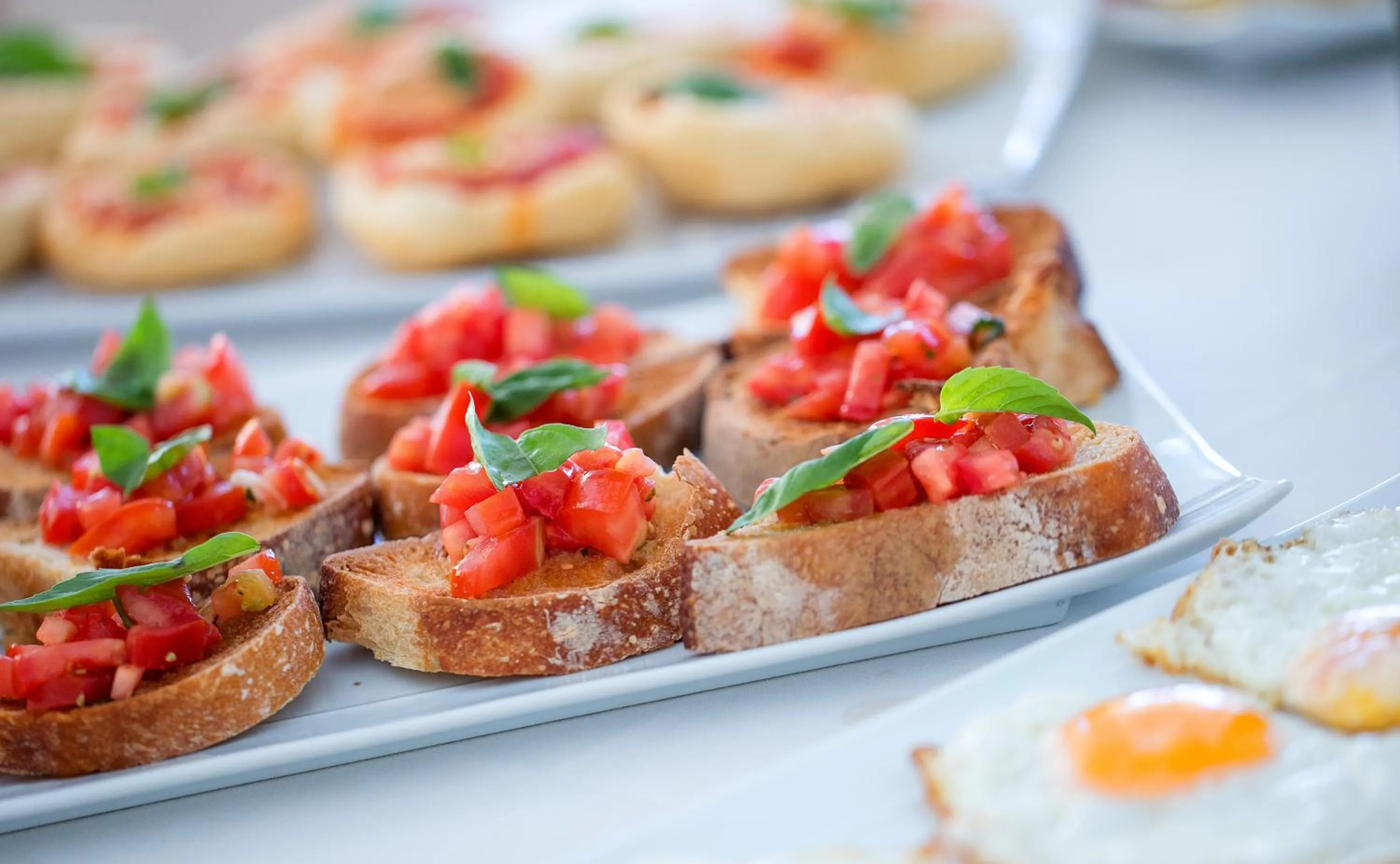 Buffet breakfast in Hotel Onda Verde
