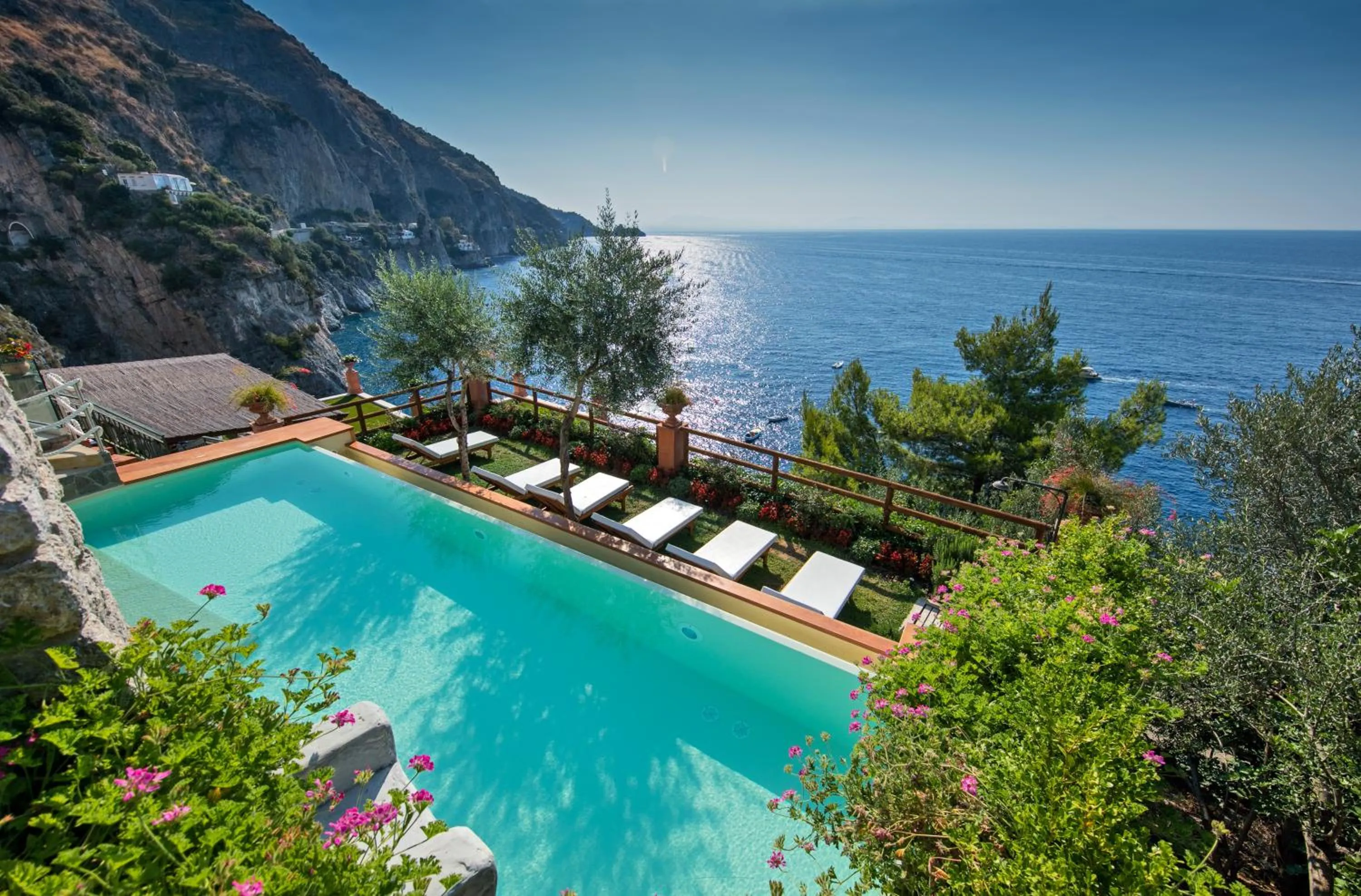 Patio in Hotel Onda Verde