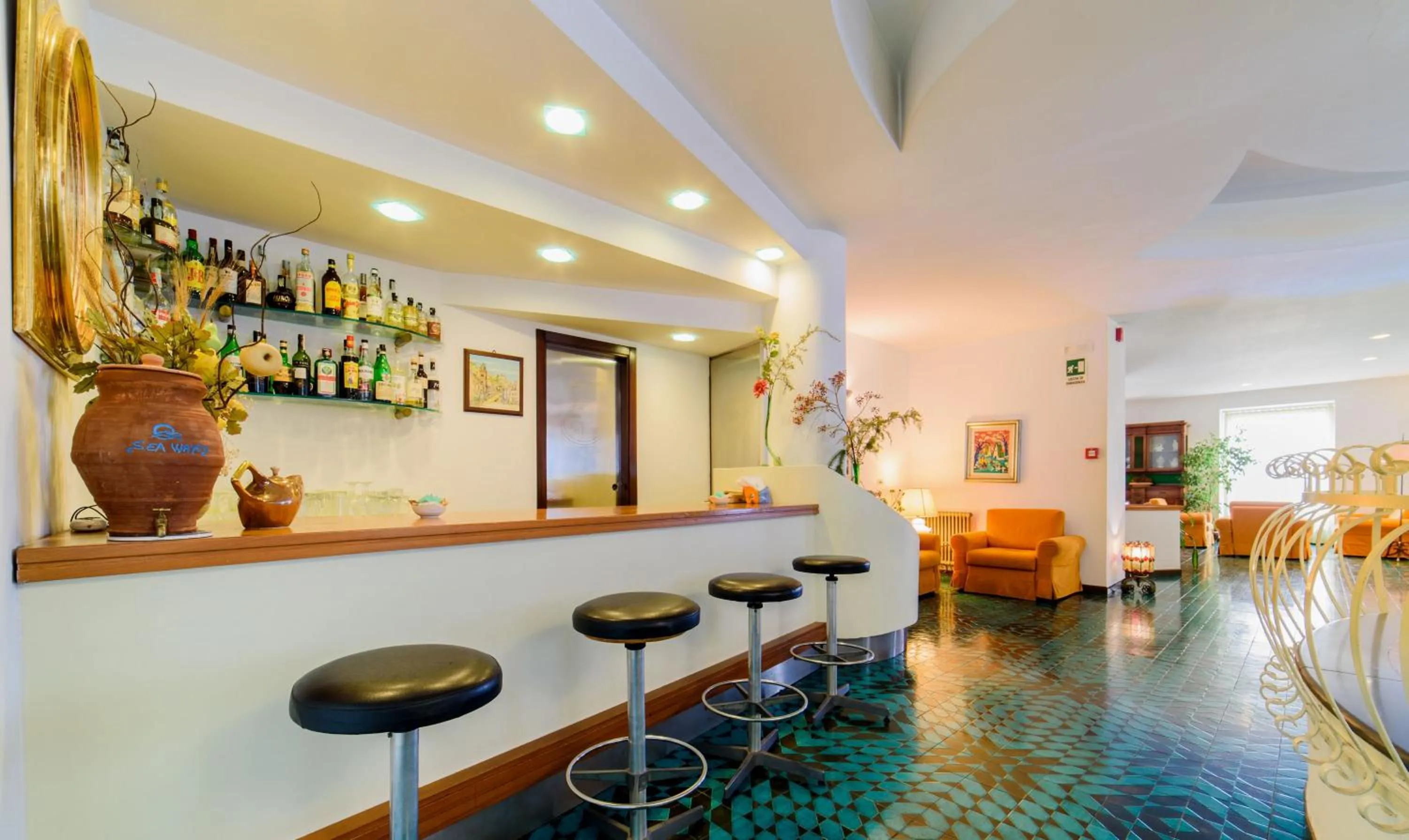 Lounge or bar in Hotel La Bussola