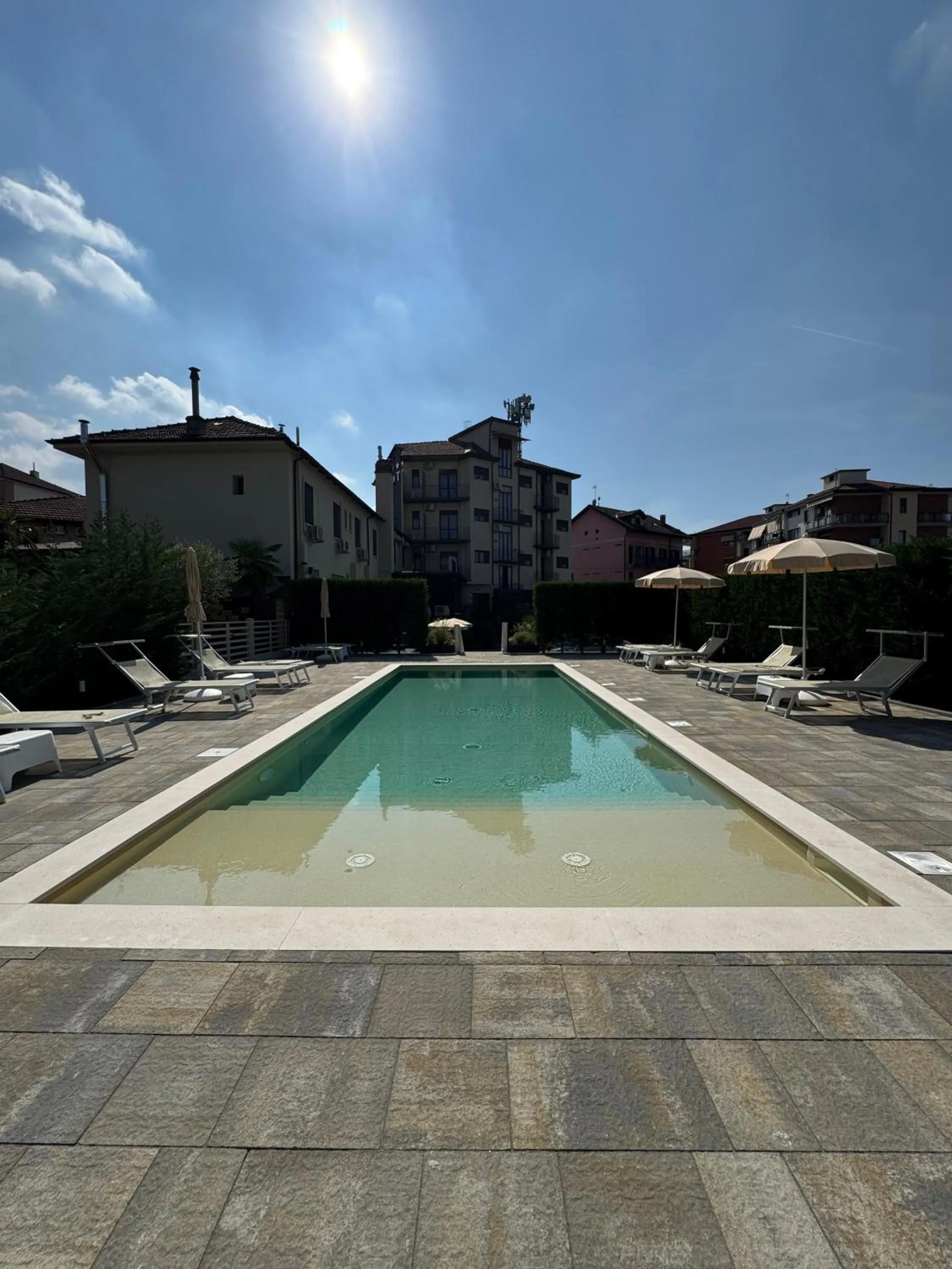 Swimming pool in Hotel La Pace