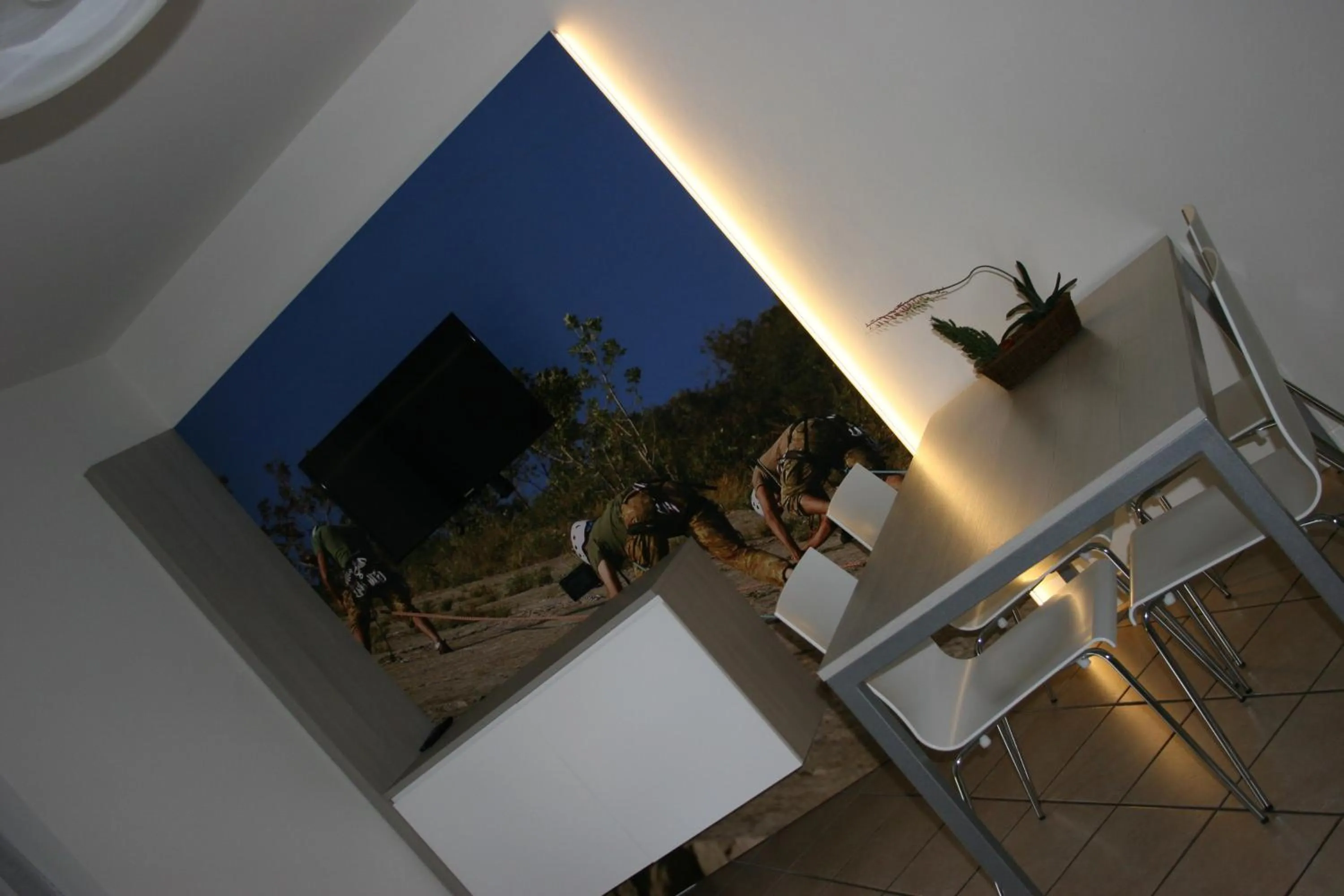 Dining area in Residence Franca B&B