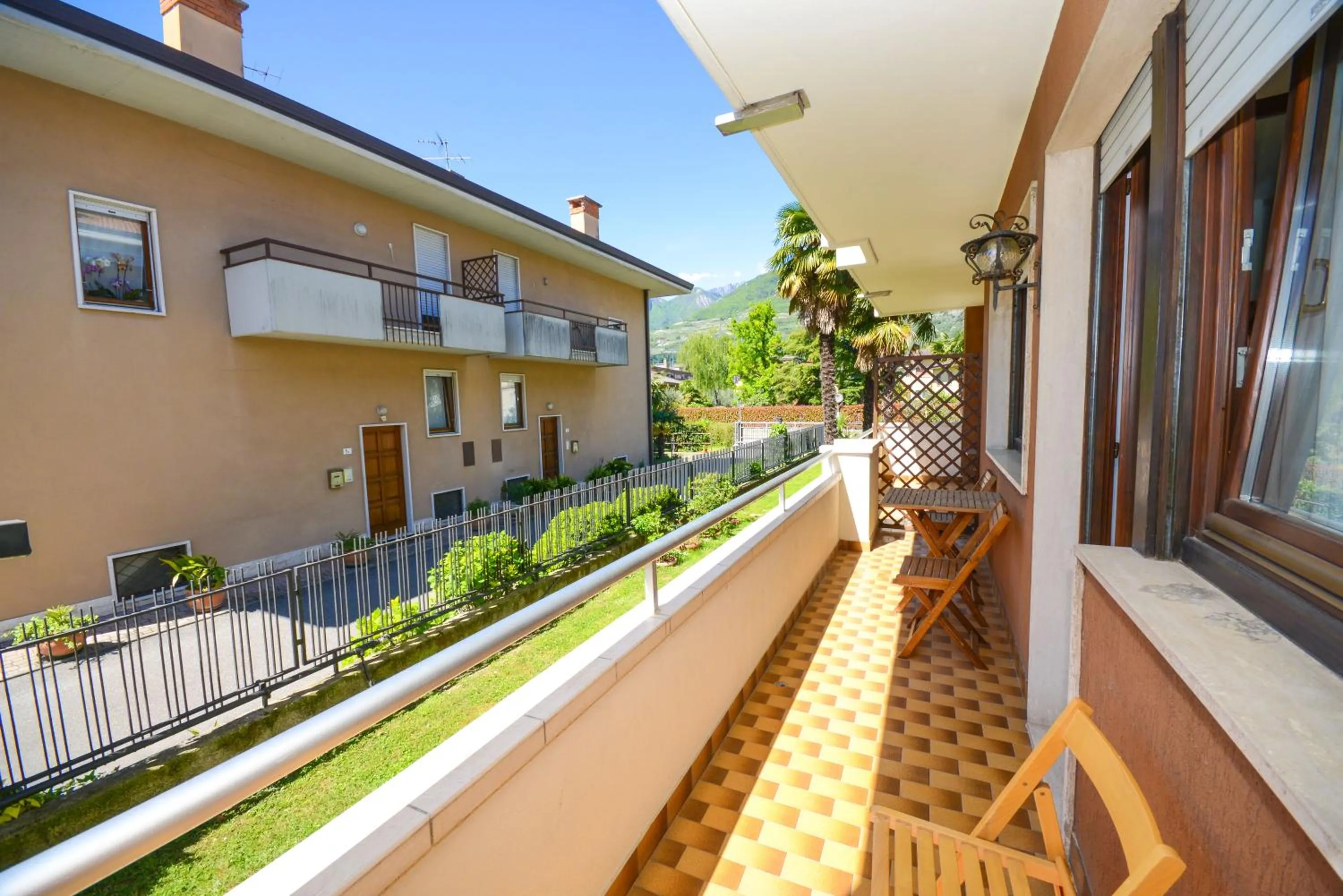 Balcony/Terrace in Residence Franca B&B