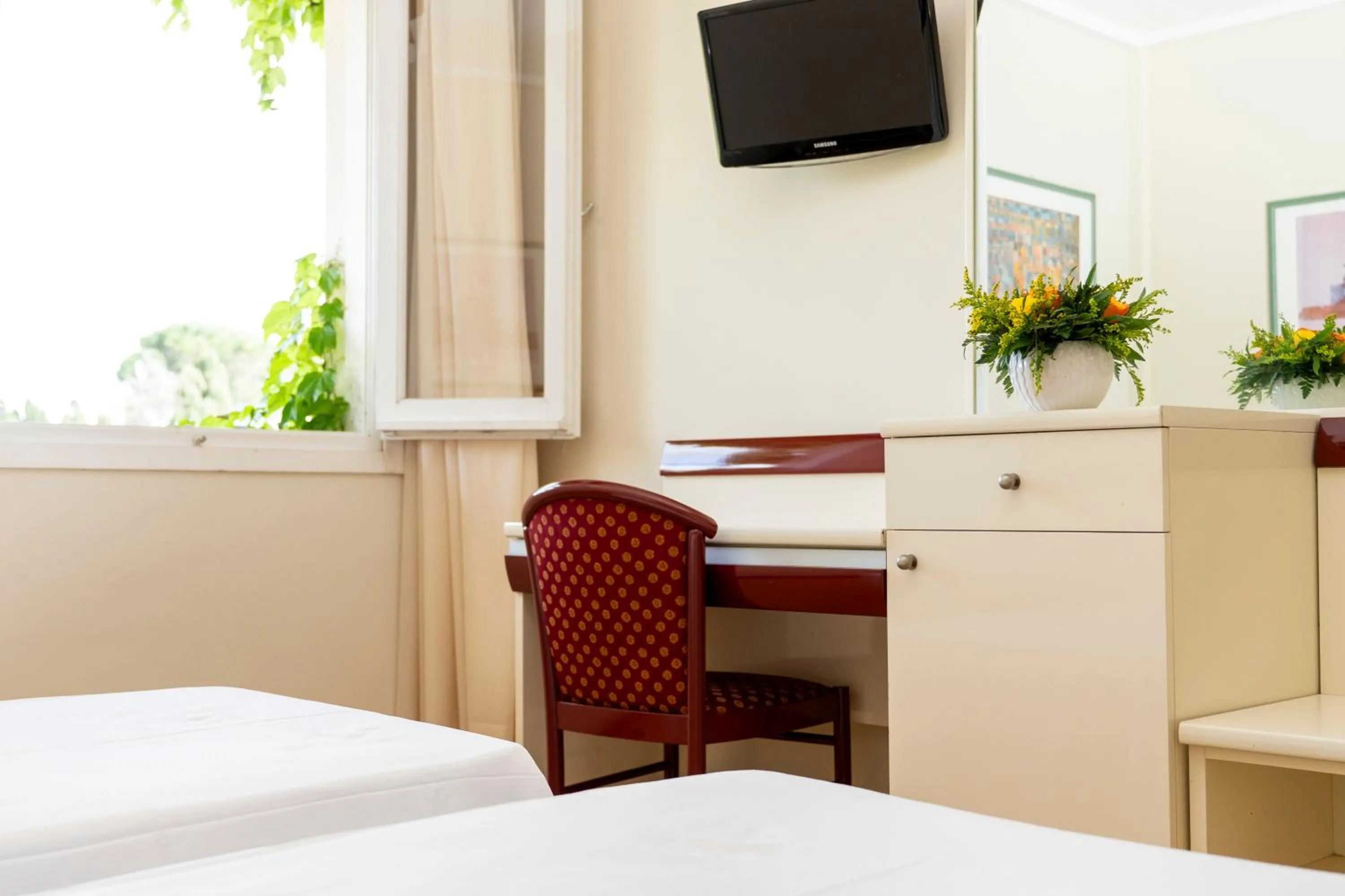 Bed in Hotel Fabricia