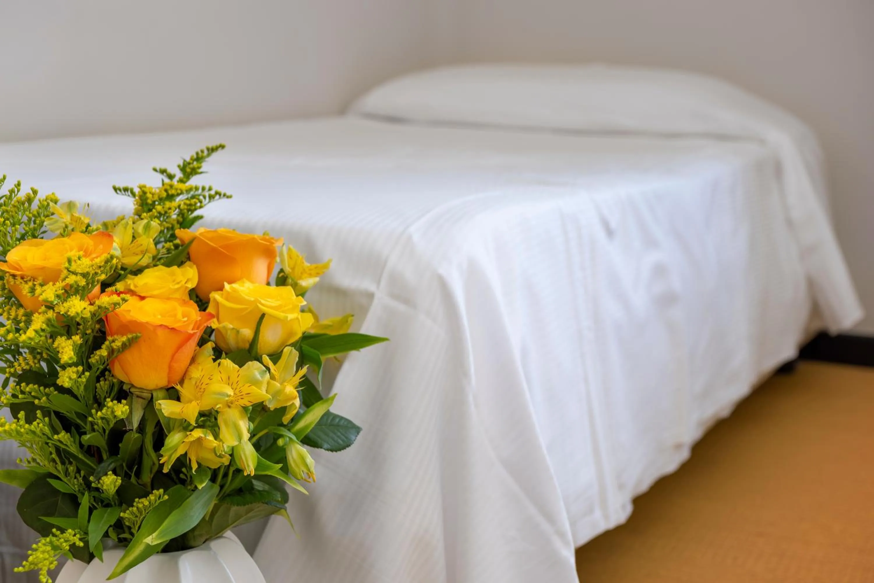 Bed in Hotel Fabricia