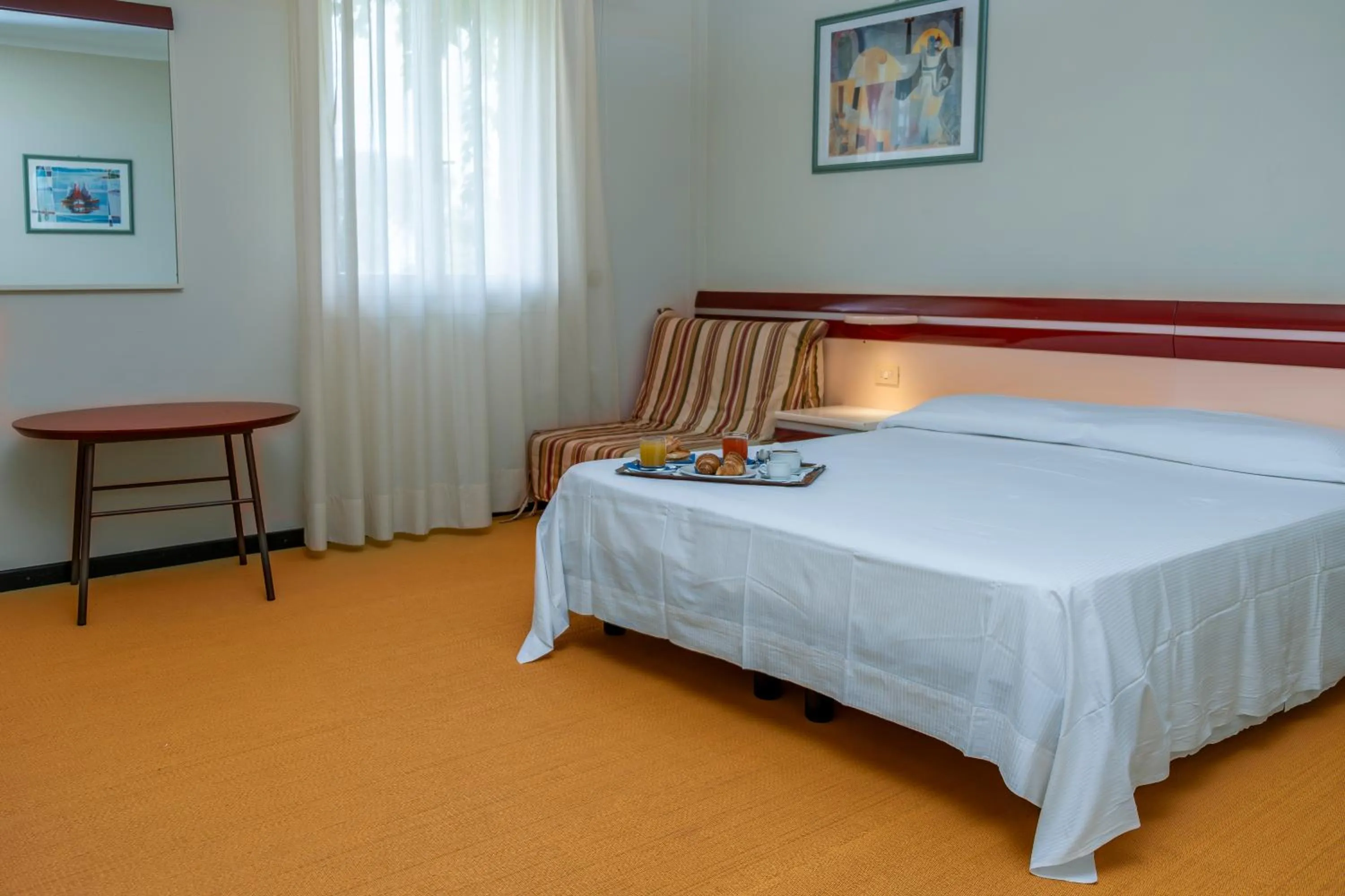 Bed in Hotel Fabricia