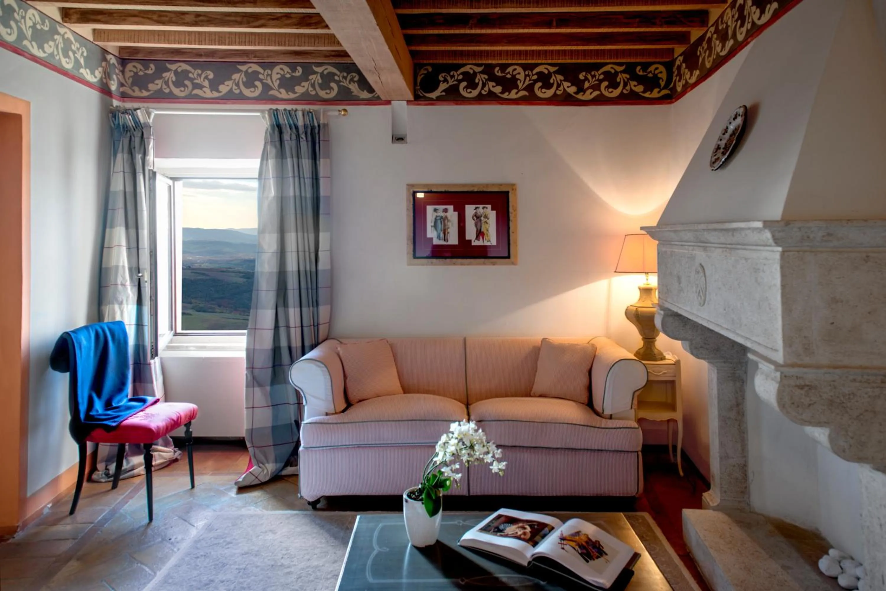 View (from property/room) in Castello di Velona Resort, Thermal SPA & Winery