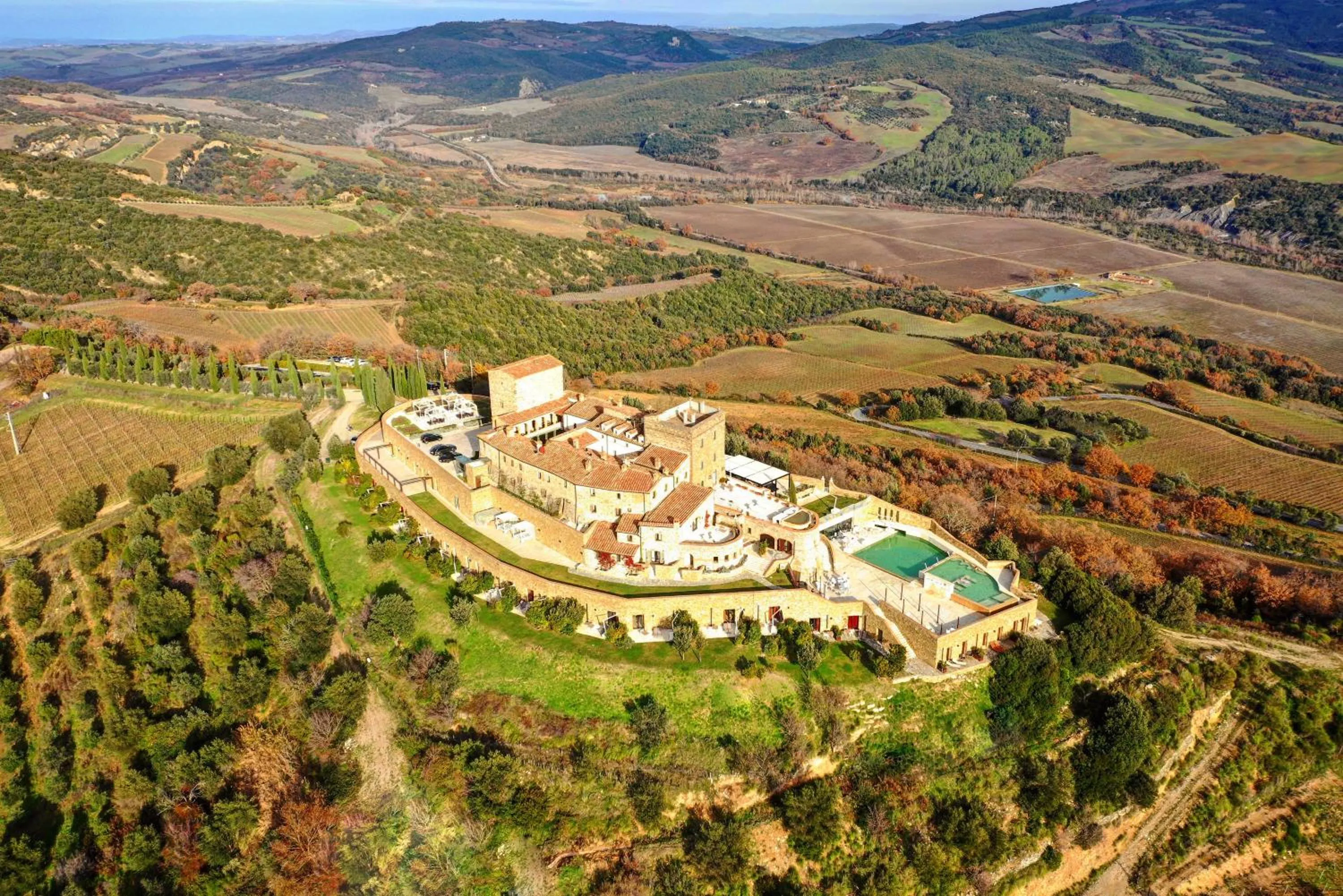 Property building in Castello di Velona Resort, Thermal SPA & Winery