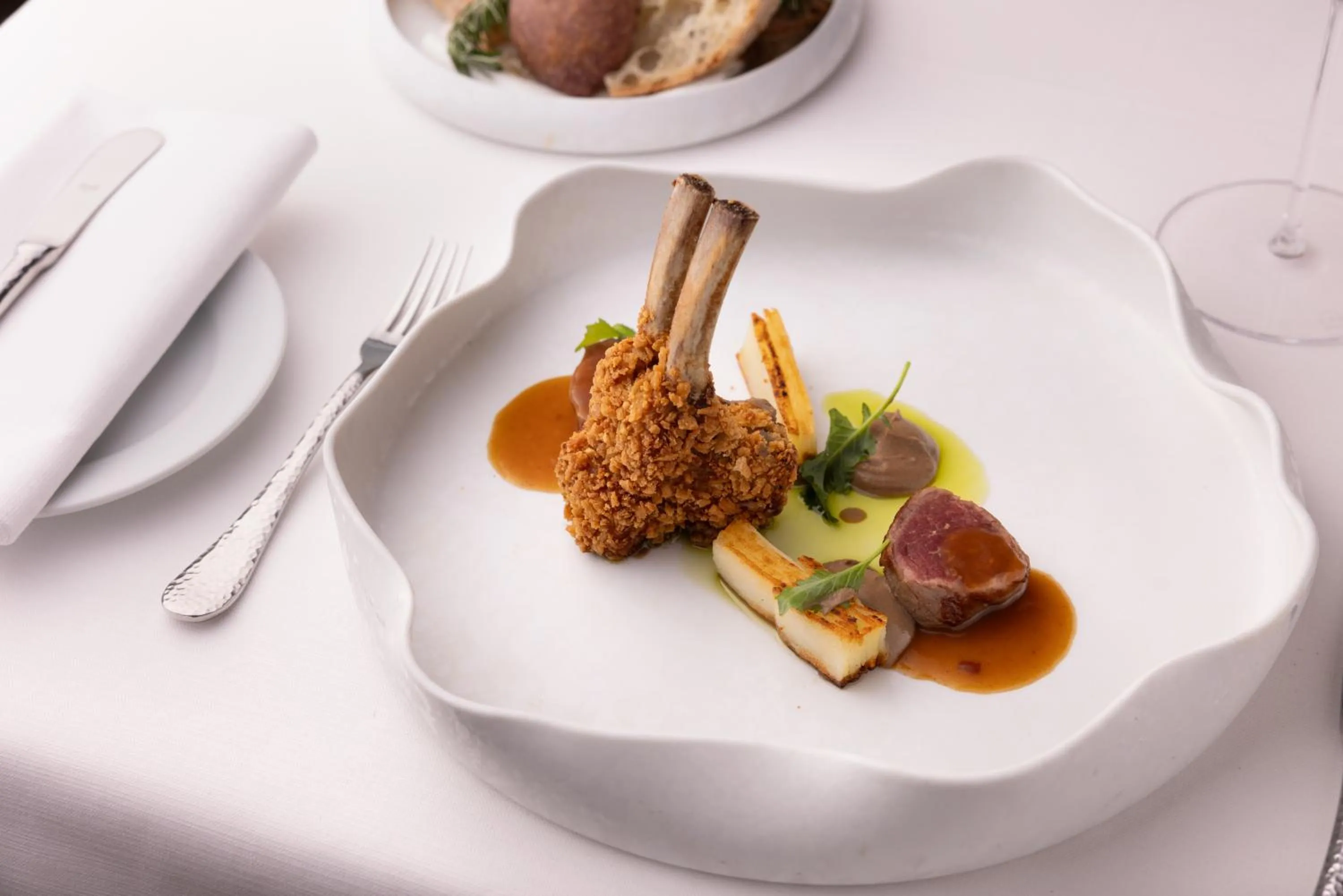 Food close-up in Castello di Velona Resort, Thermal SPA & Winery