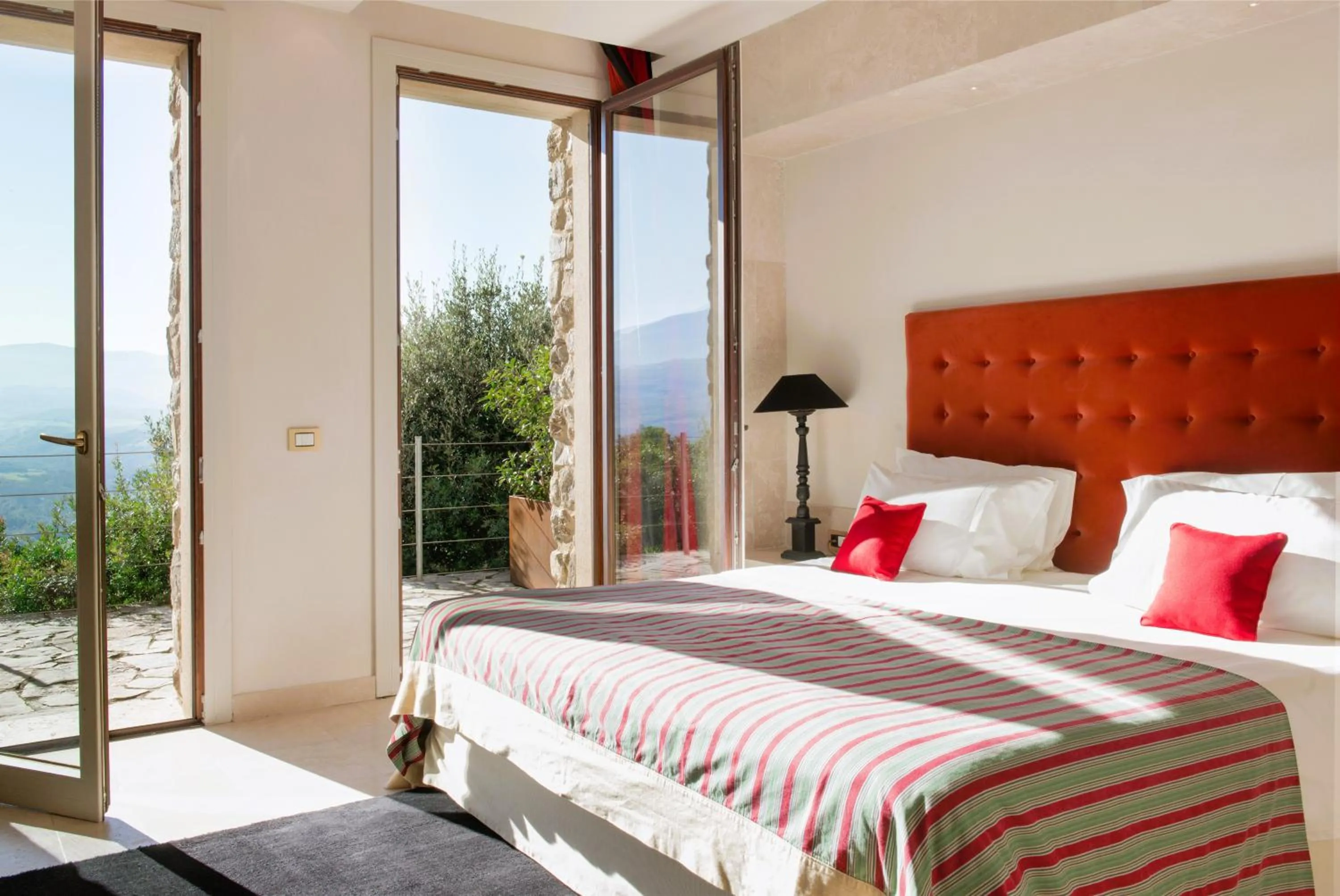 Bed in Castello di Velona Resort, Thermal SPA & Winery