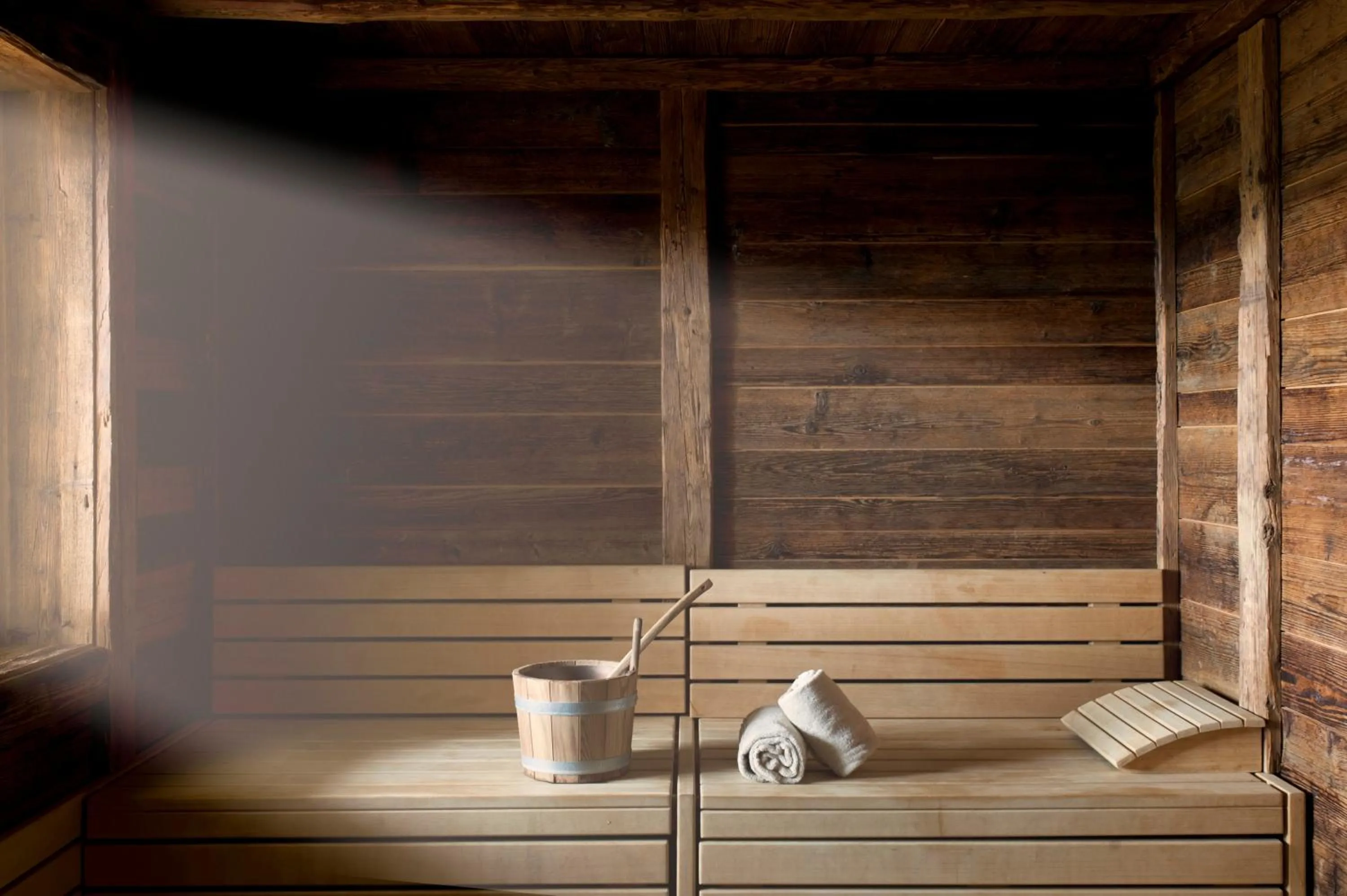Sauna in Castello di Velona Resort, Thermal SPA & Winery