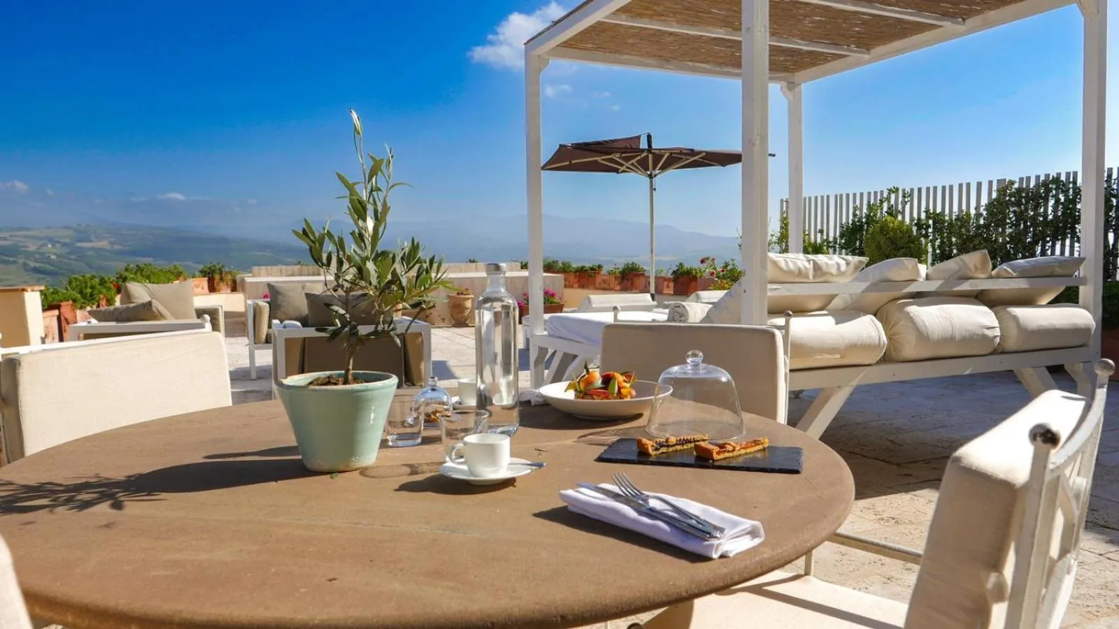 View (from property/room) in Castello di Velona Resort, Thermal SPA & Winery