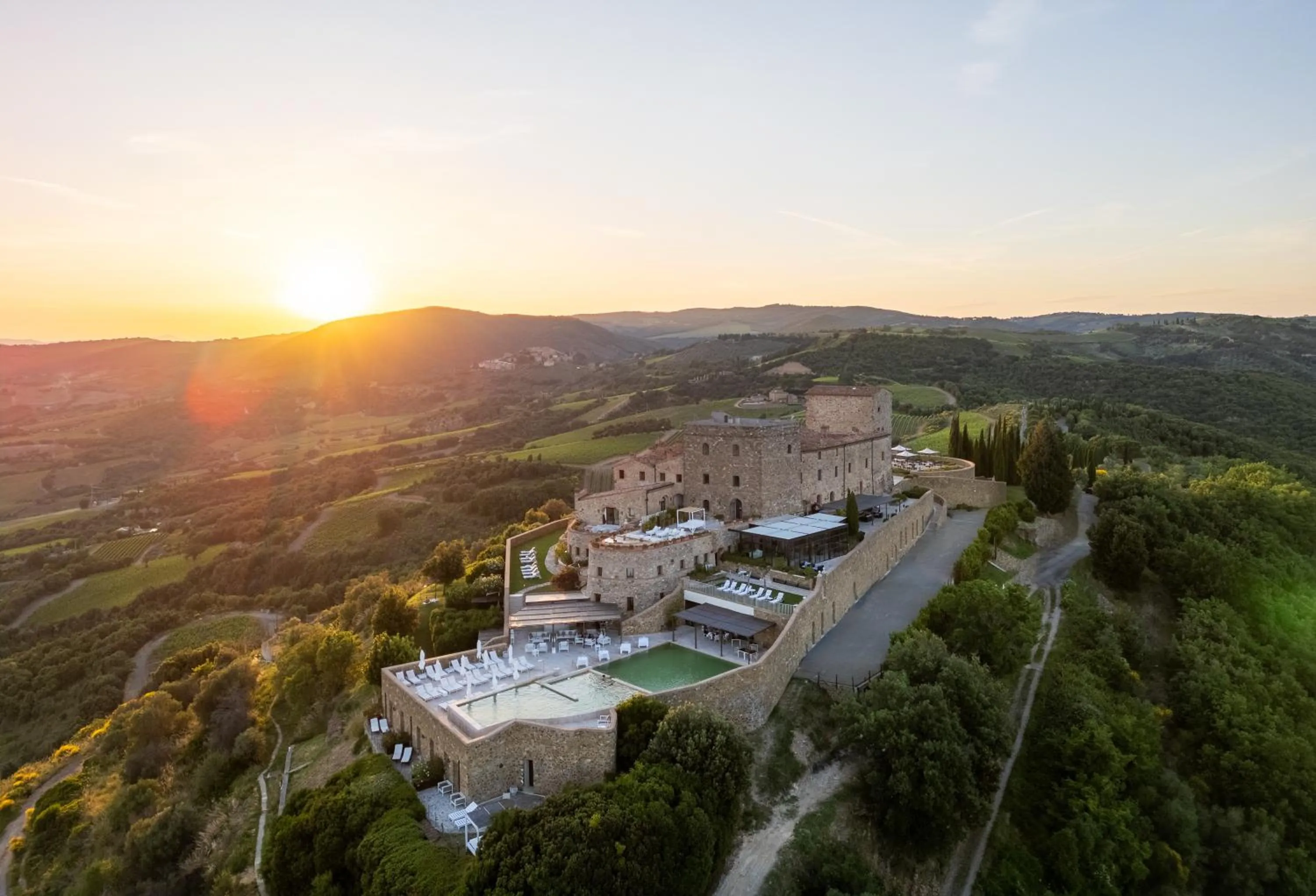 Property building in Castello di Velona Resort, Thermal SPA & Winery
