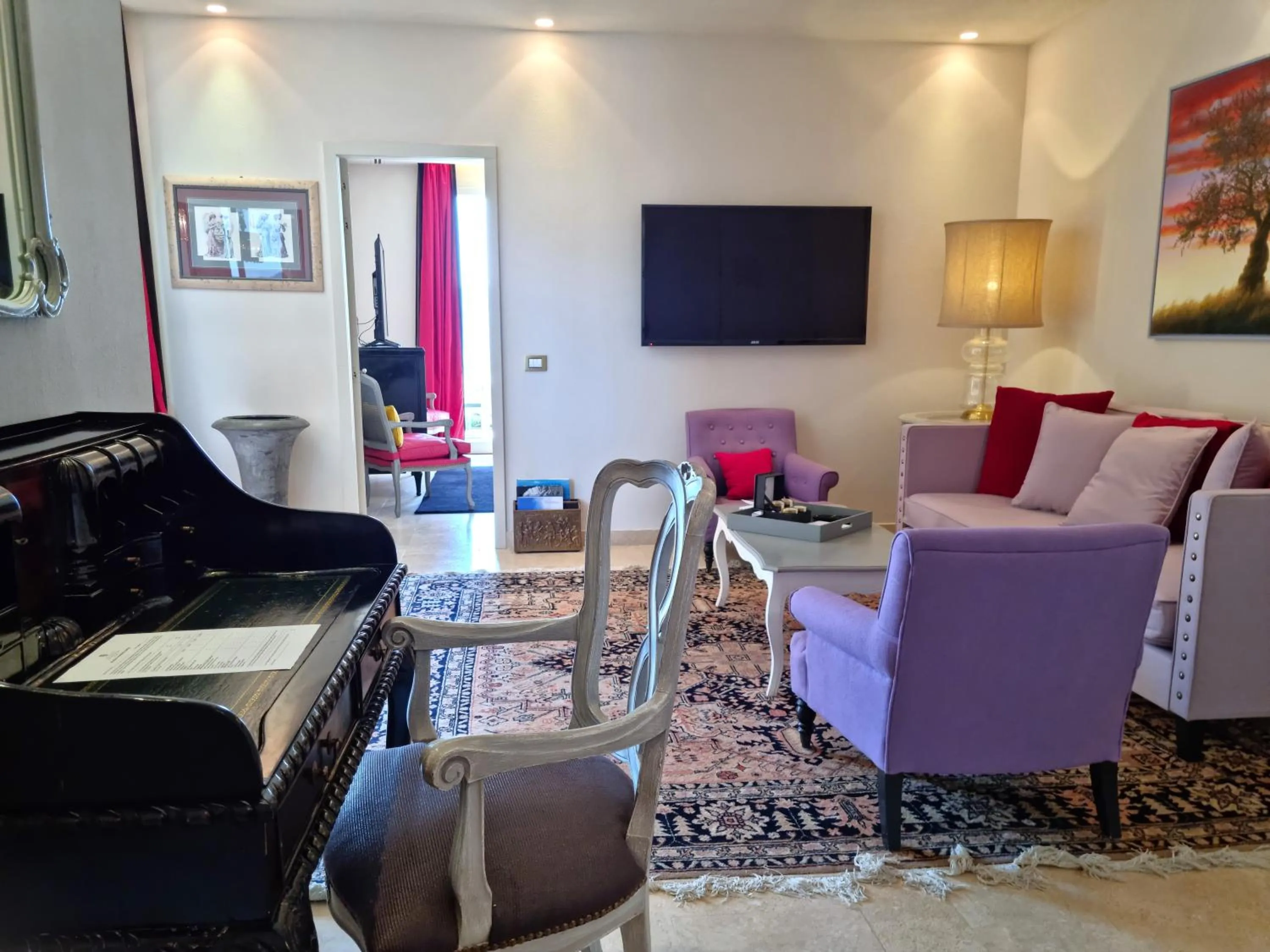 TV and multimedia in Castello di Velona Resort, Thermal SPA & Winery